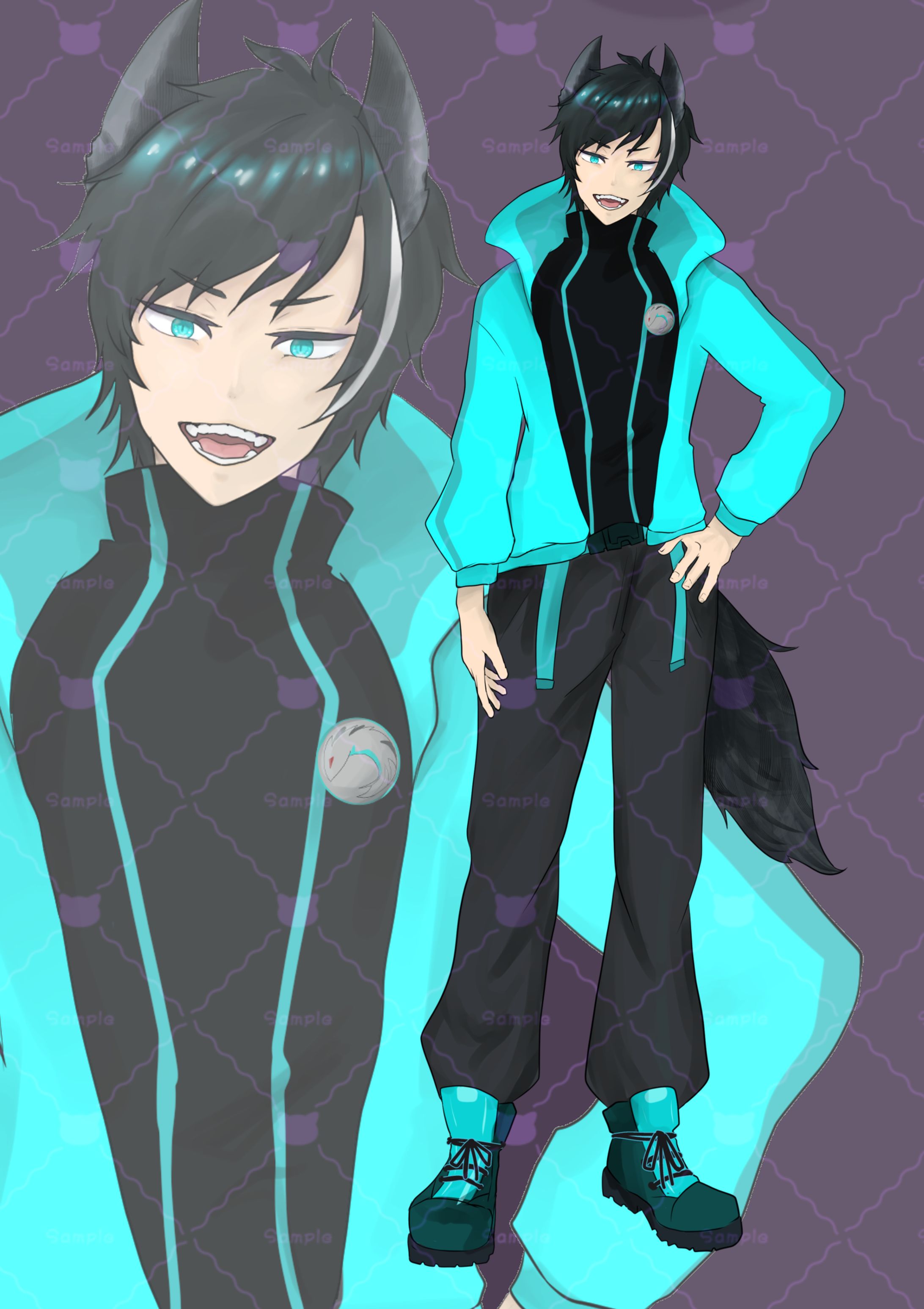 憑神エム様　立ち絵依頼-1