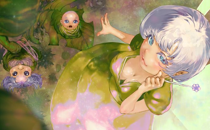 菜虫化蝶 / growing wings and flying