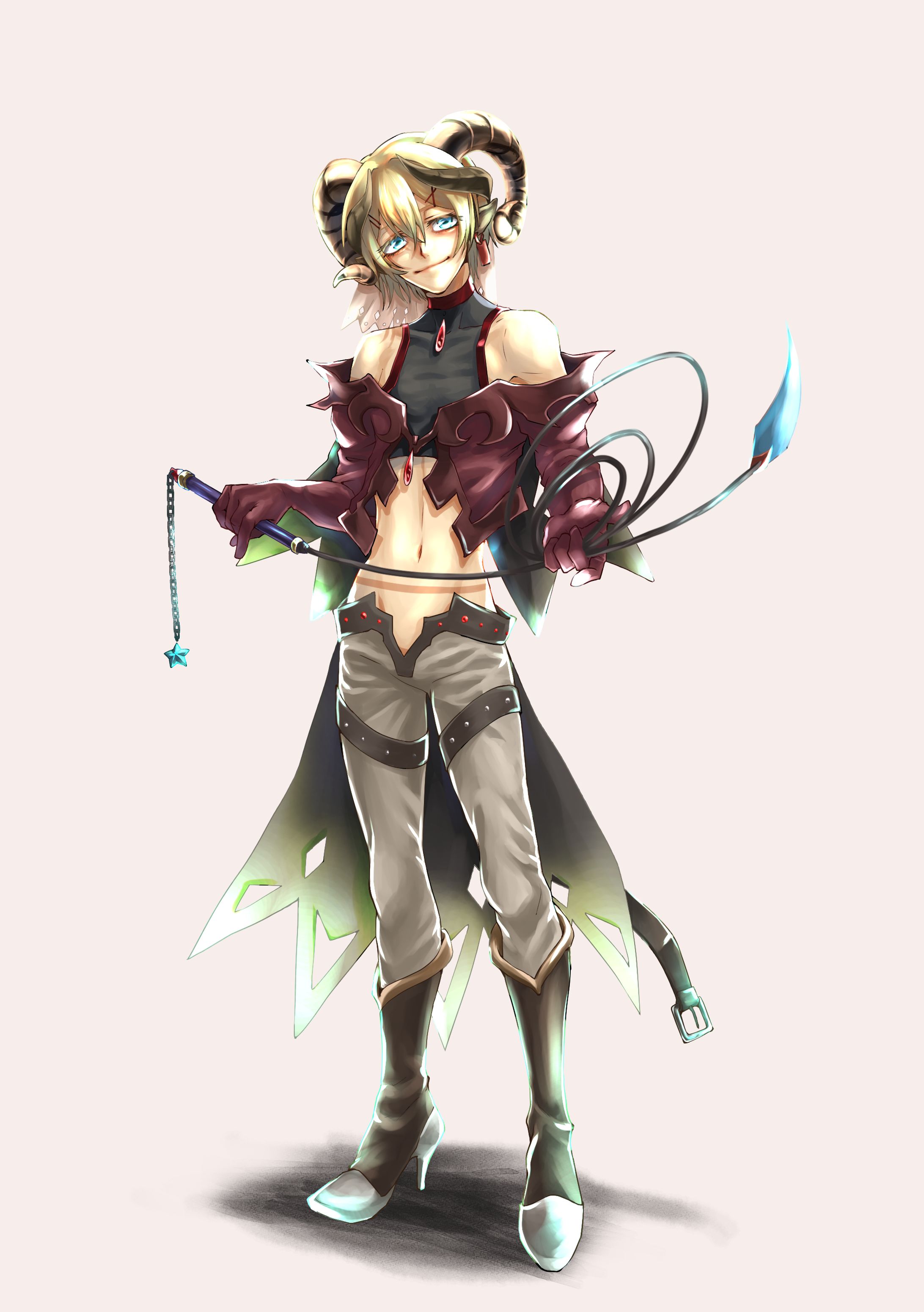 キャラクターデザイン　羊少年-1