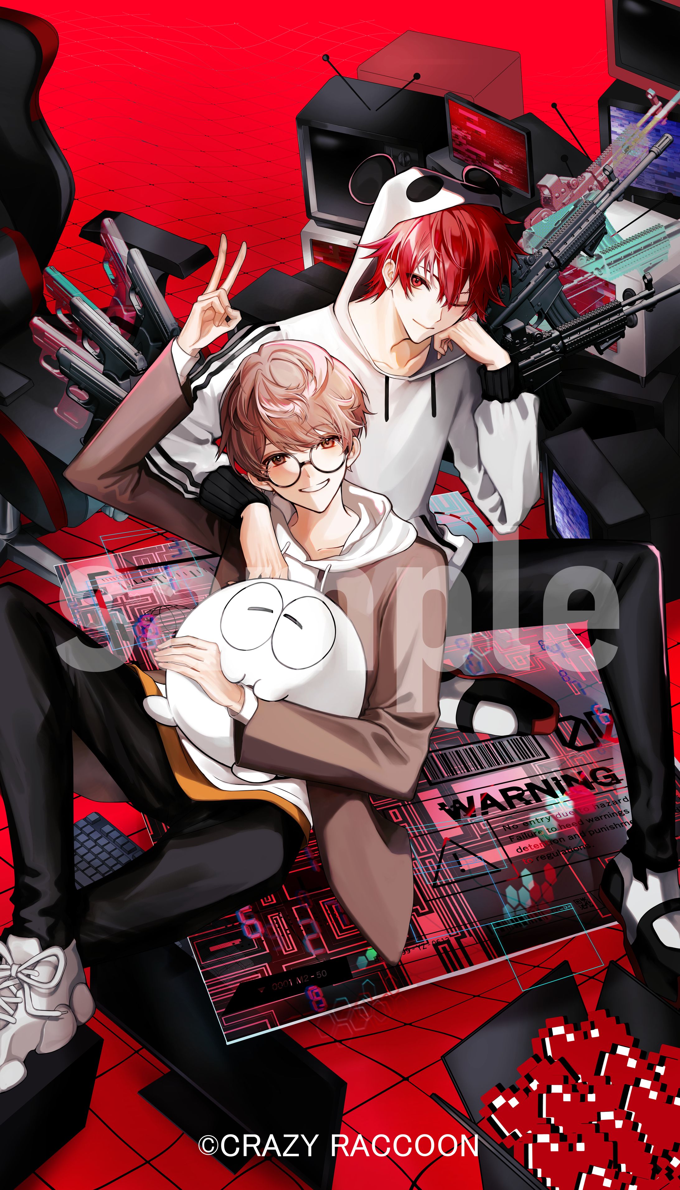 CR COLLECTION CARDグッズ Rionさん×Jasperさんのイラスト-1