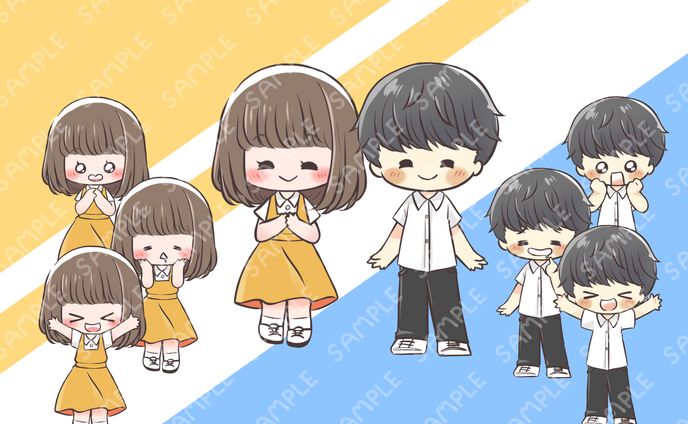 全身キャラクター