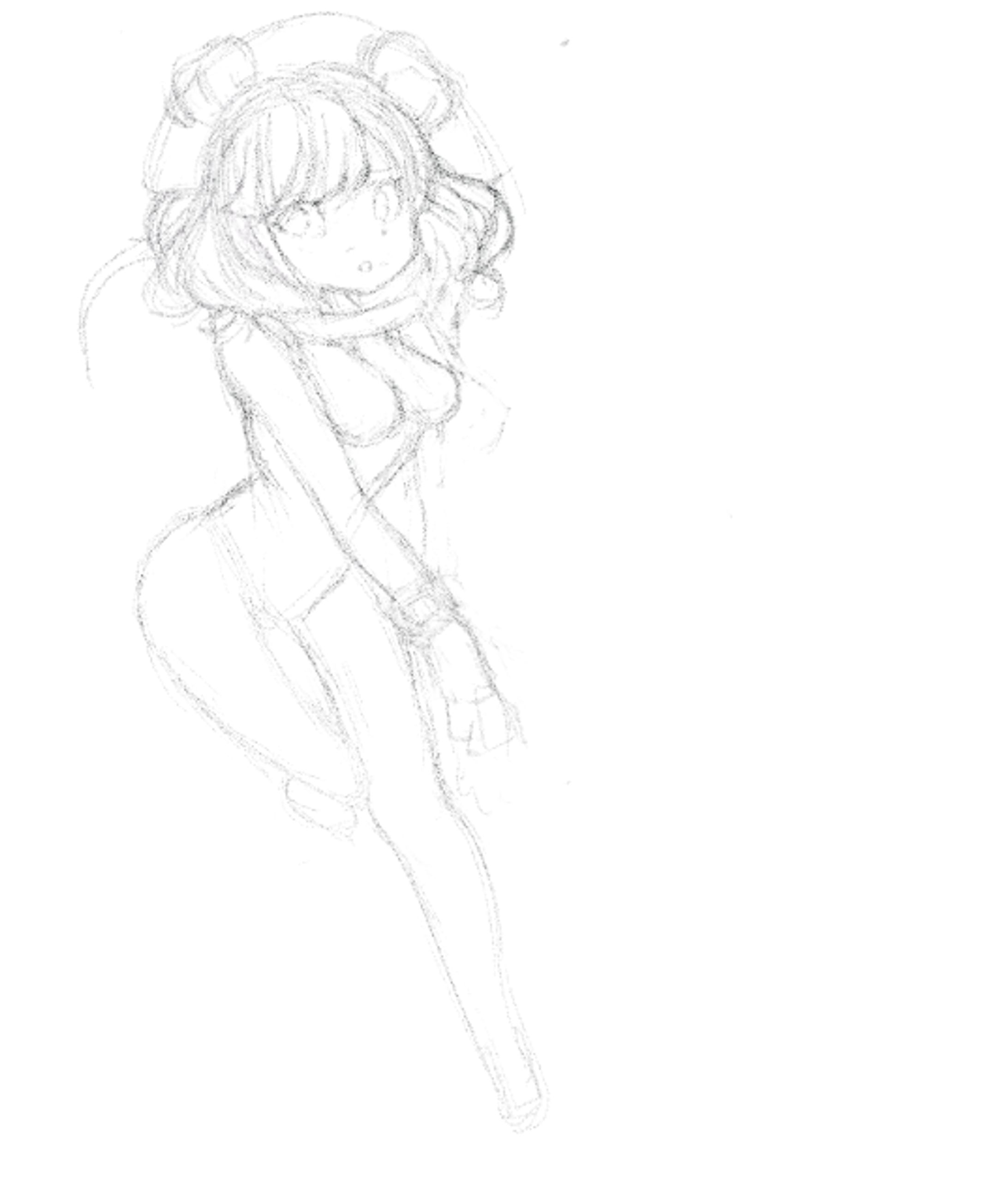 space alien doodle-1