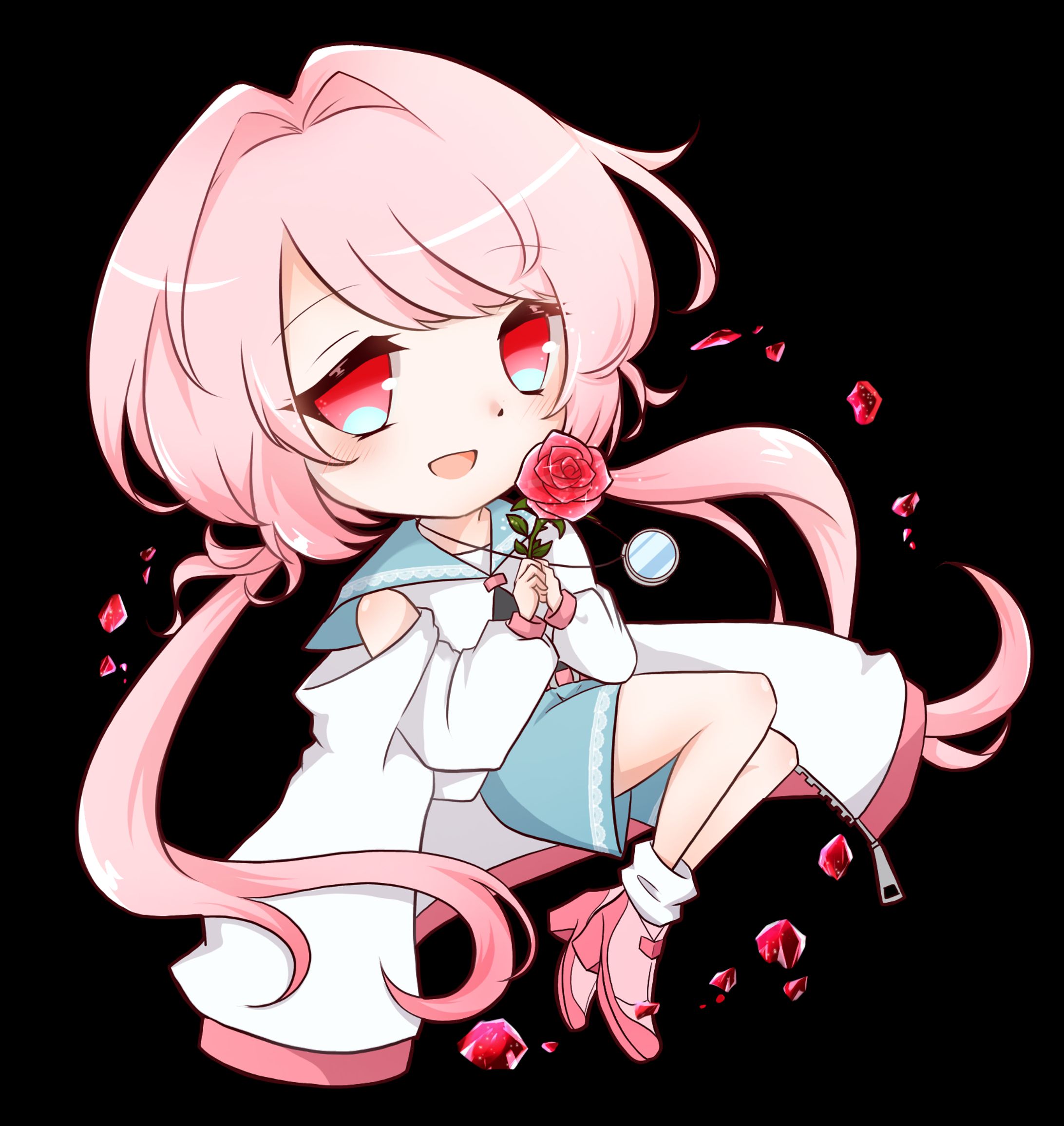 【依頼品】バラの花を持つ少女SD-1
