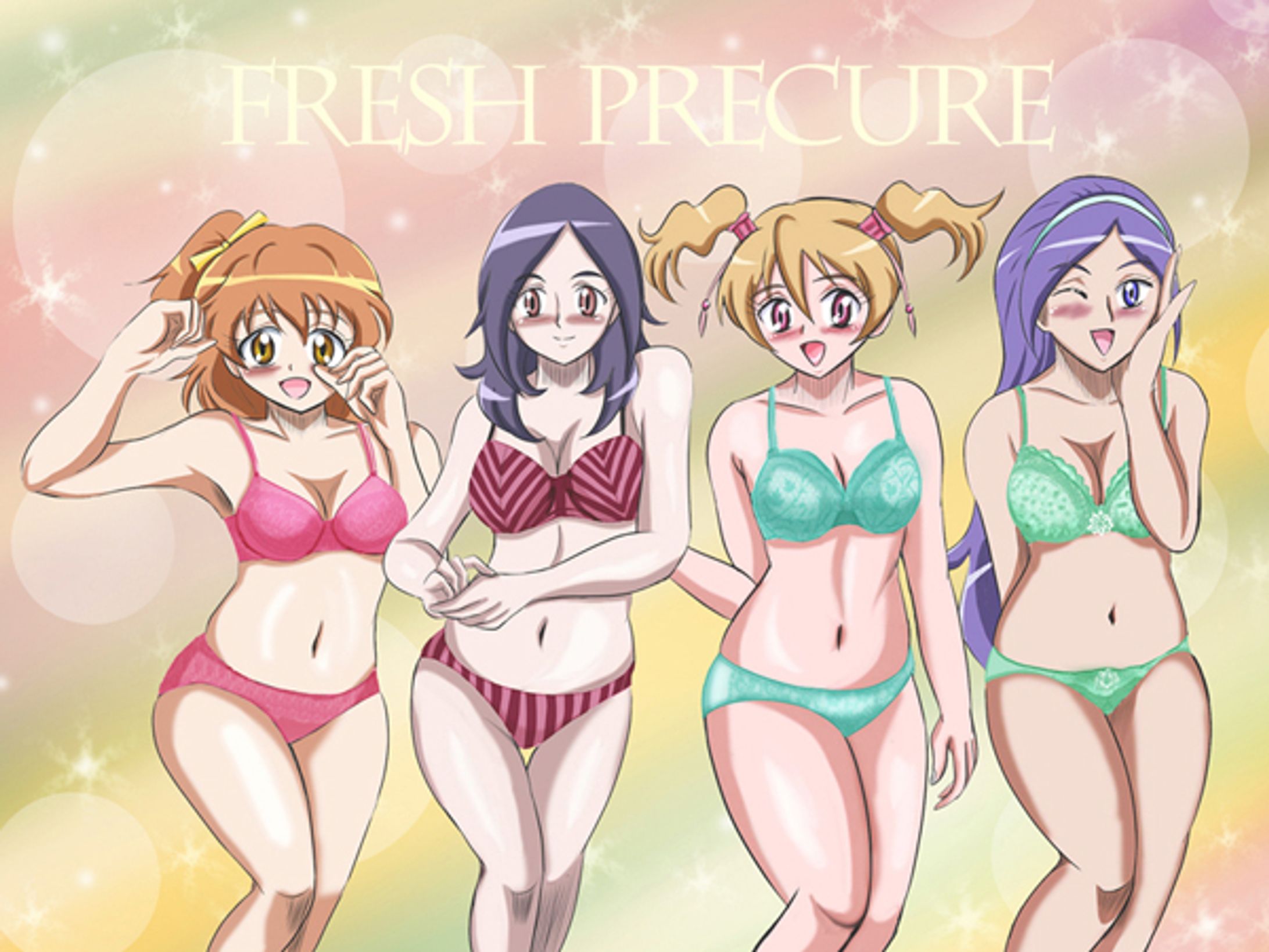 版権　プリキュア絵②-1