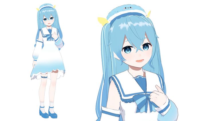 Vroidモデル[2023年12月作成]