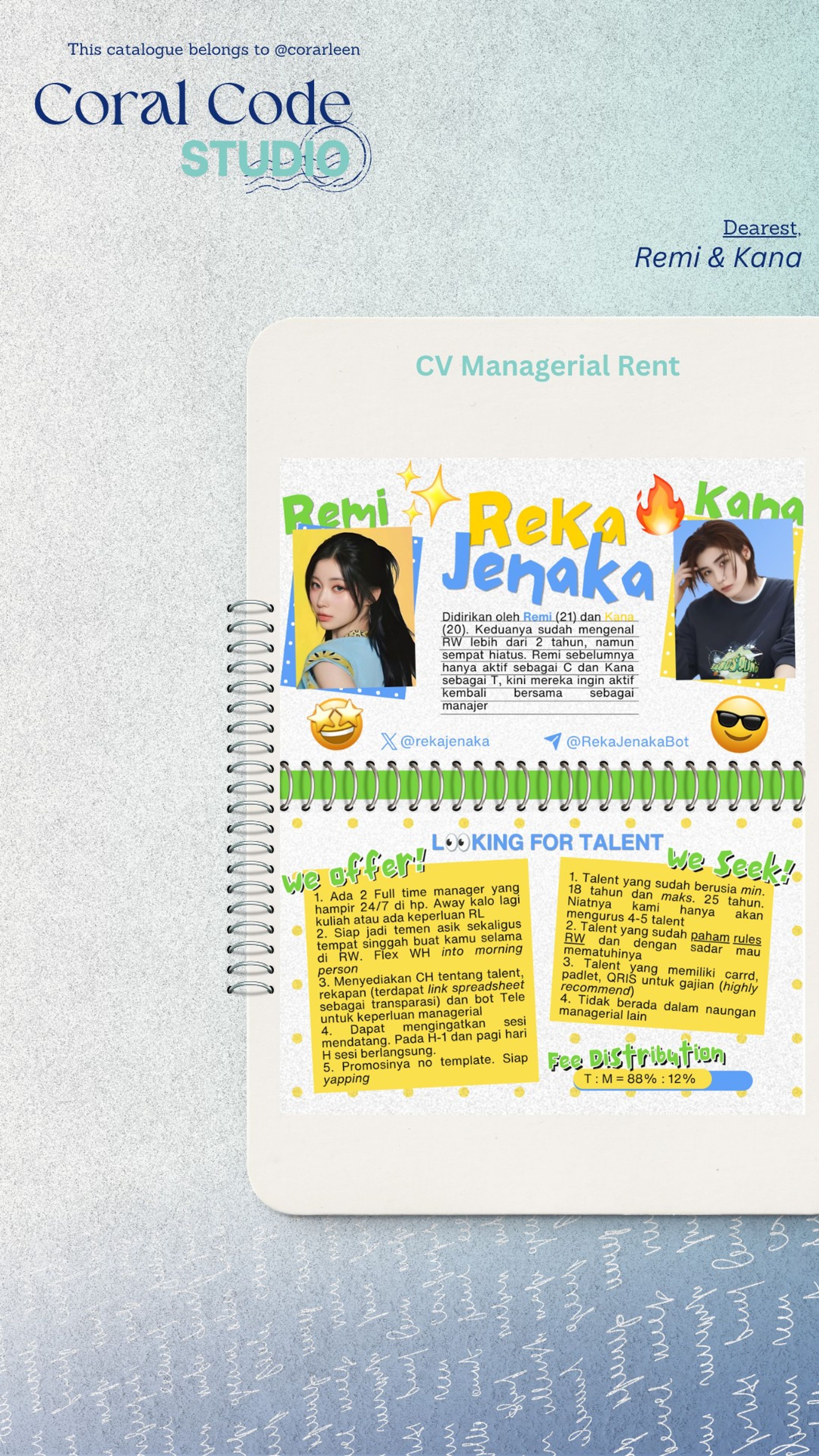 Set Up Managerial Rent-1
