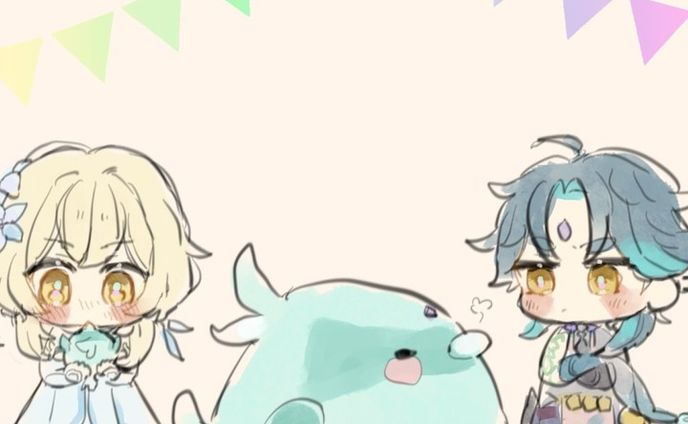 𝕩𝕚𝕒𝕠𝕝𝕦𝕞𝕚🦜with xiao birds〜

#魈蛍 #xiaolumi #lumine #xiao 
#luminegenshinimpact #xiaogenshinimpact 
#genshinimpactfanart #genshinimpact
#xiaoxlumine