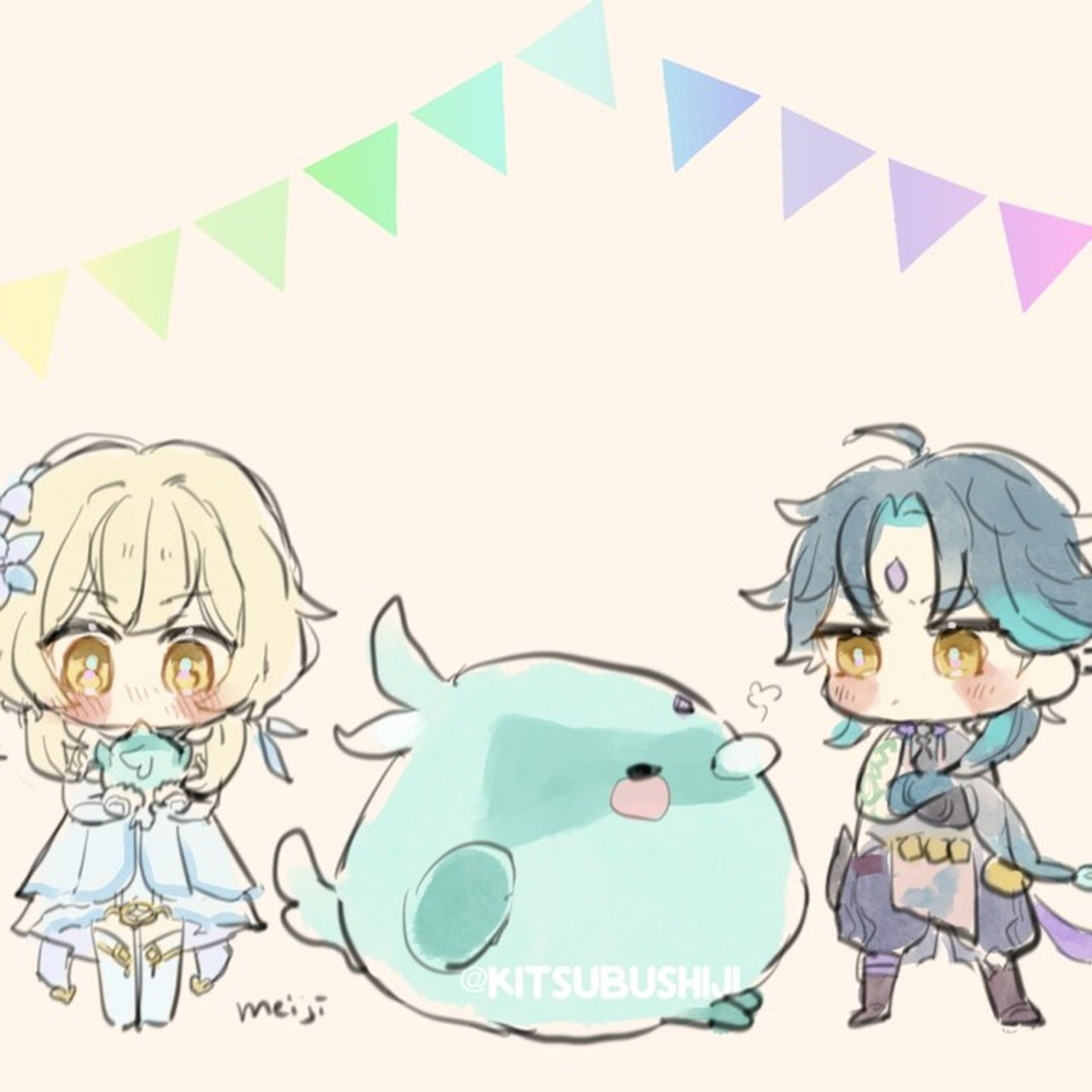 𝕩𝕚𝕒𝕠𝕝𝕦𝕞𝕚🦜with xiao birds〜

#魈蛍 #xiaolumi #lumine #xiao 
#luminegenshinimpact #xiaogenshinimpact 
#genshinimpactfanart #genshinimpact
#xiaoxlumine-1