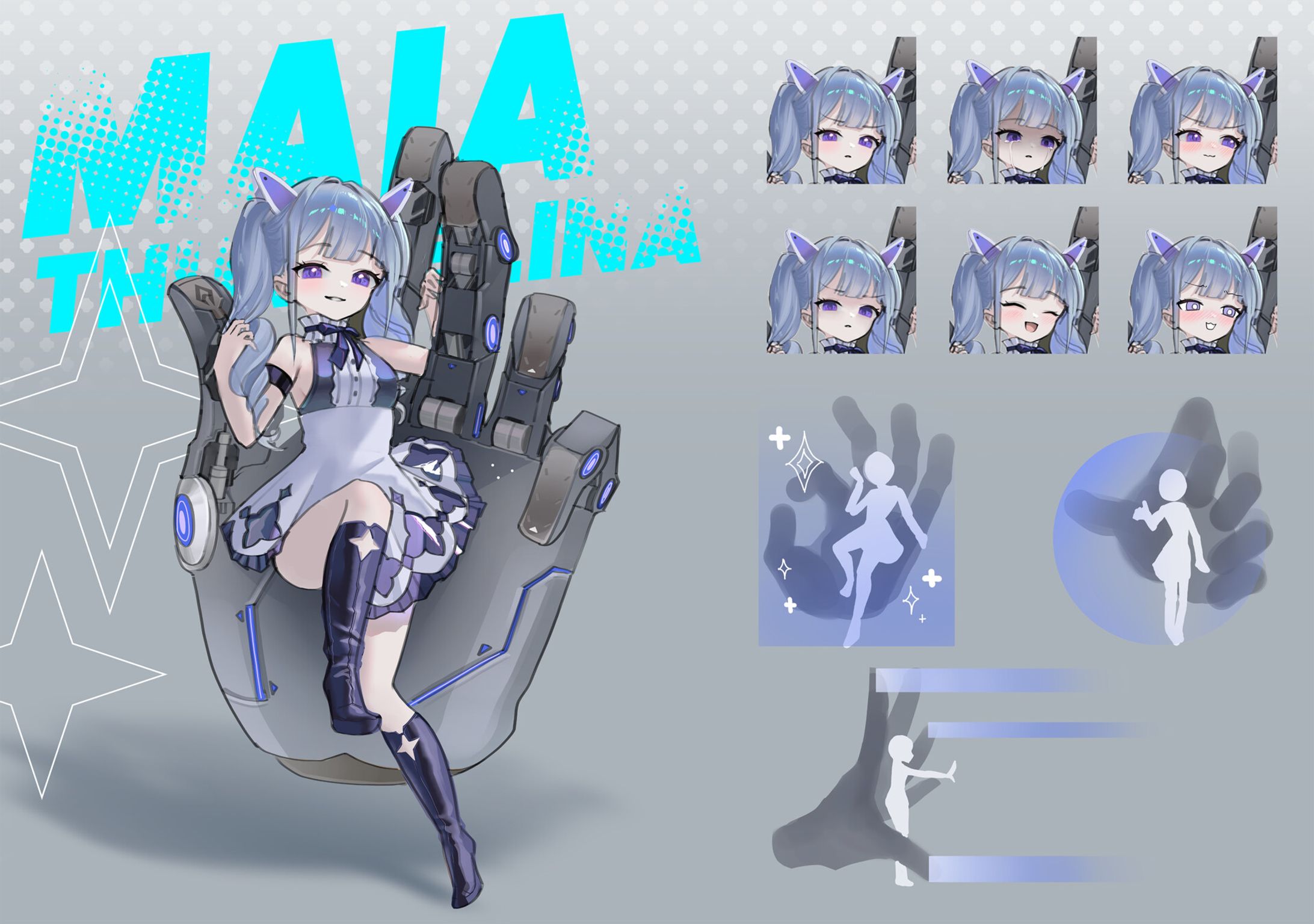 Maia - Character Design-1