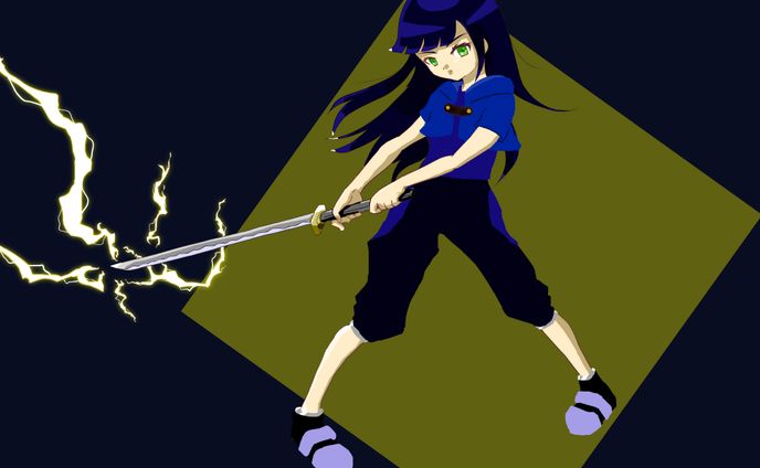 戦う少女
