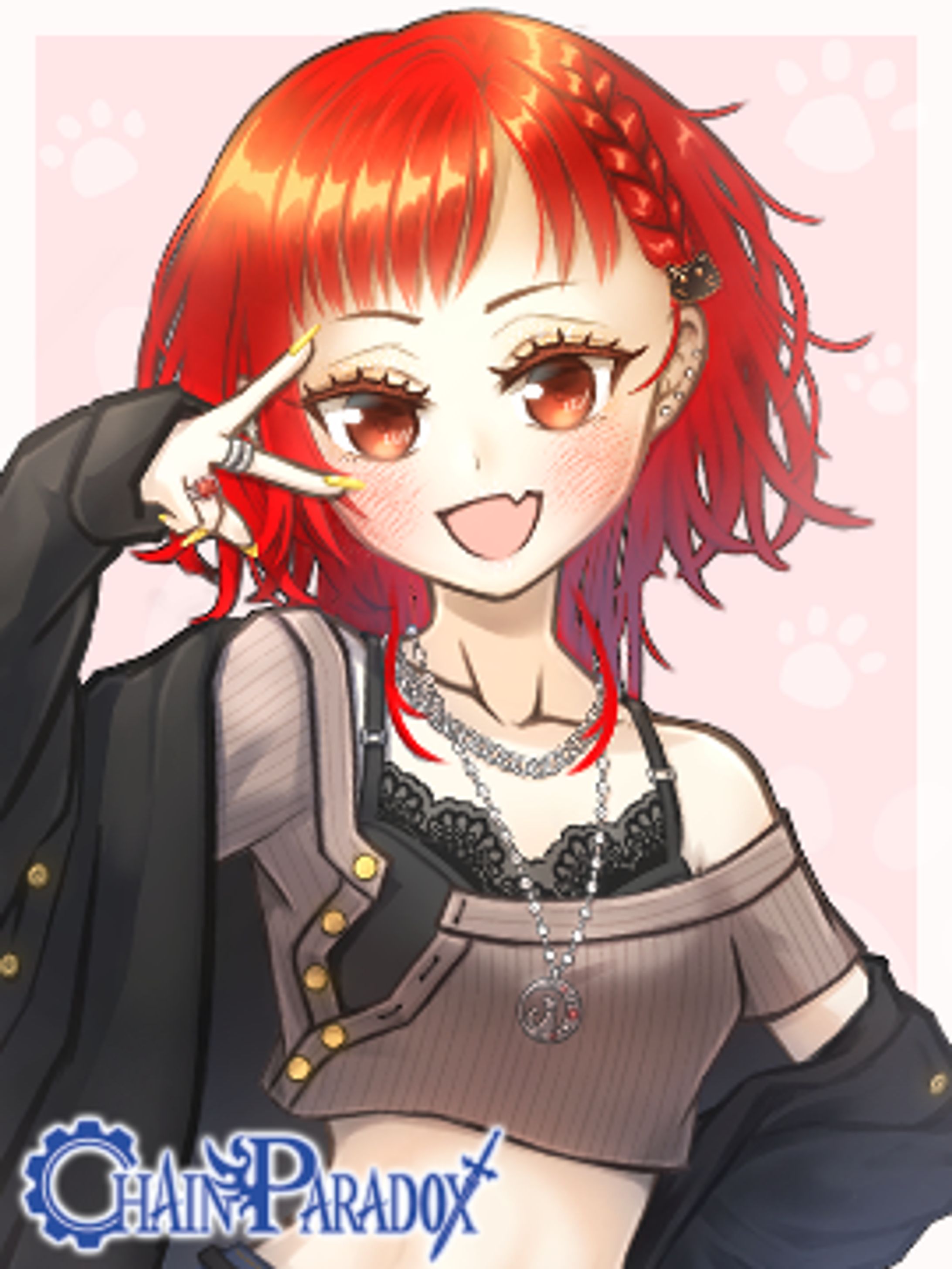 バストアップイラスト - チェインパラドクス -CHAIN PARADOX--1