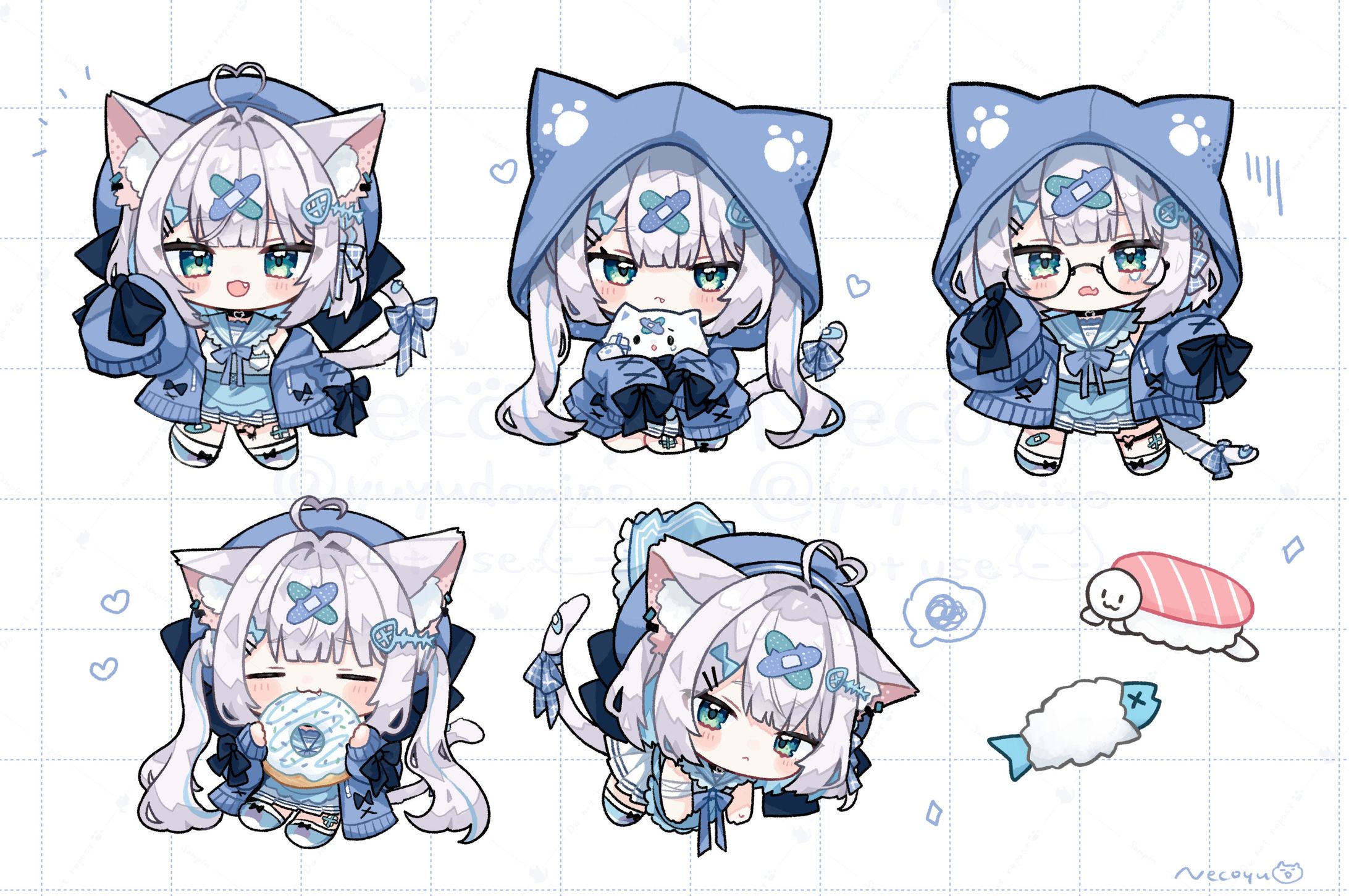 しろみちゃん　ウェブポン　デフォルメイラスト-1