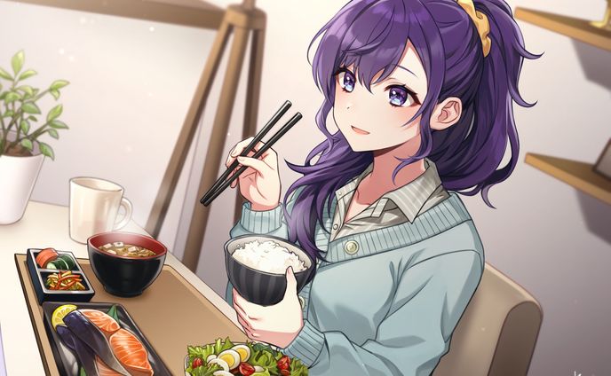 「プロジェクトセカイ」朝比奈 まふゆ EN版イラスト