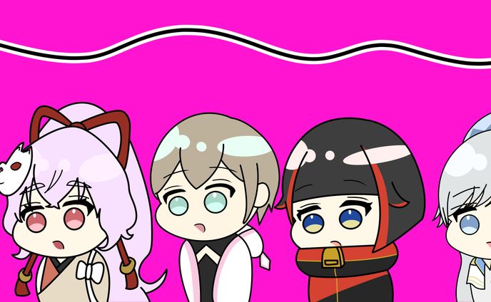 イラスト　デザイン、配信部屋