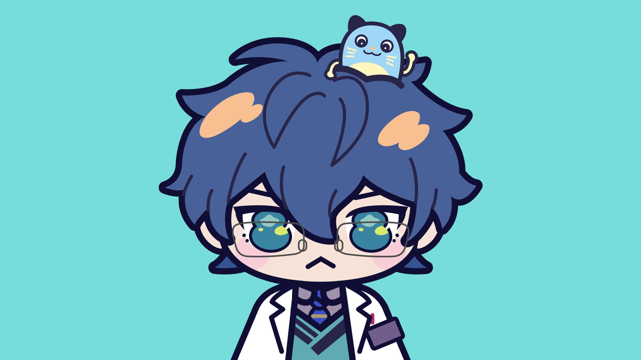 「レオス・ヴィンセント応援団アイコンイラスト」(2025年)-1