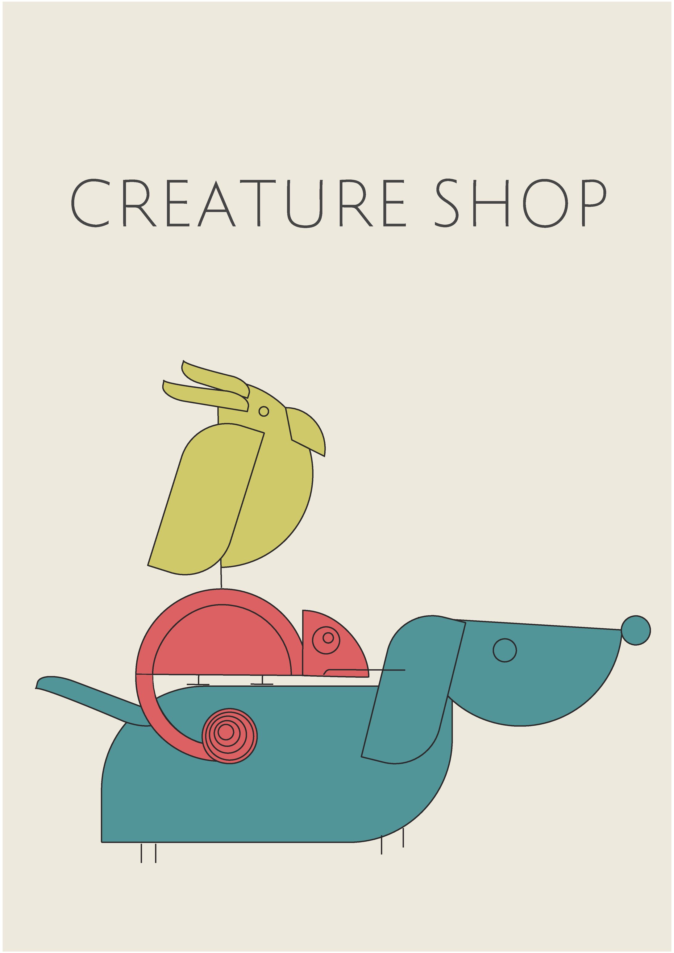 ロゴデザイン『CREATURE　SHOP』-1