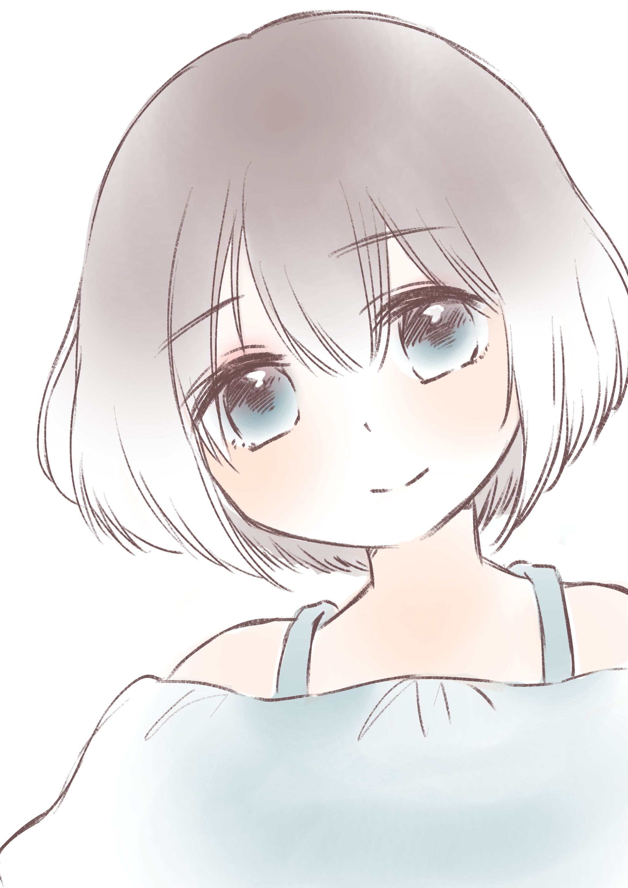 慈しむ瞳の少女-1