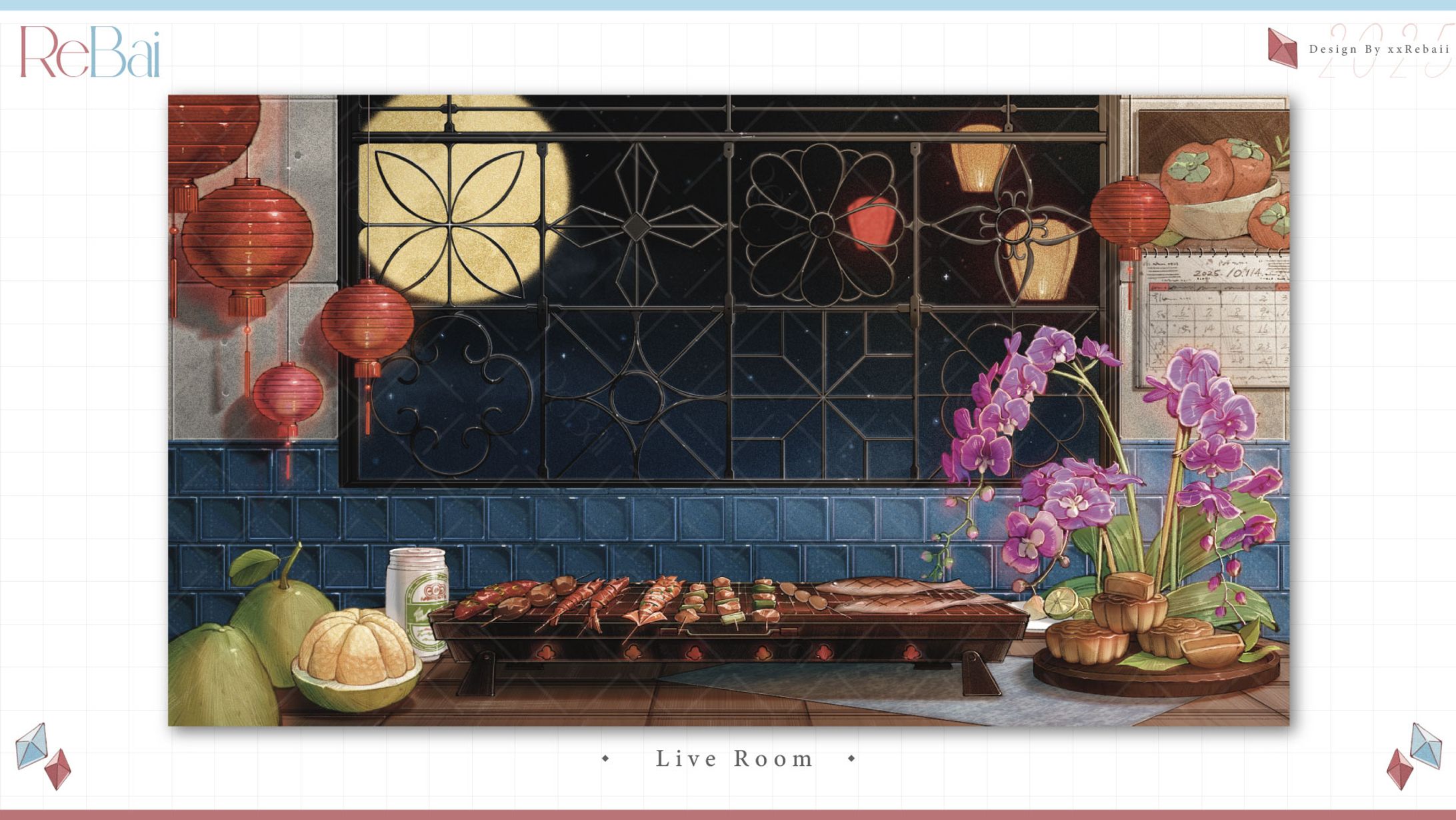 Live Room┊花窗月影-1