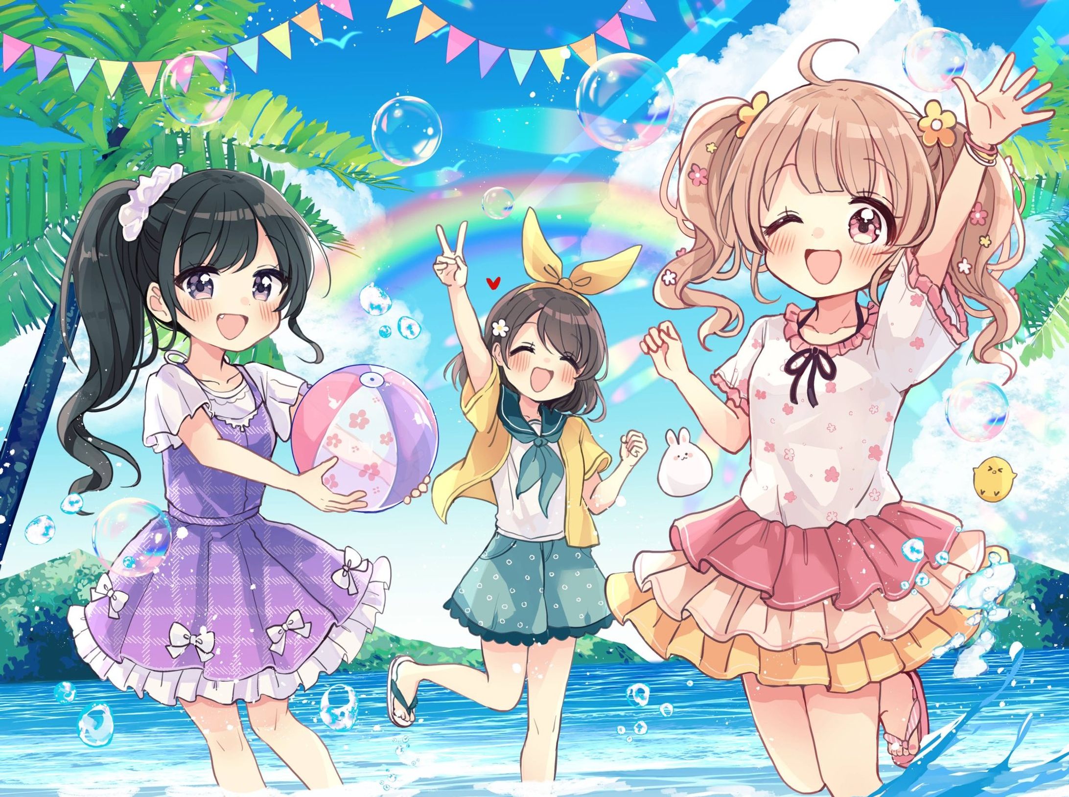 『進研ゼミ小学講座』2年生向けDM 封筒イラスト-1