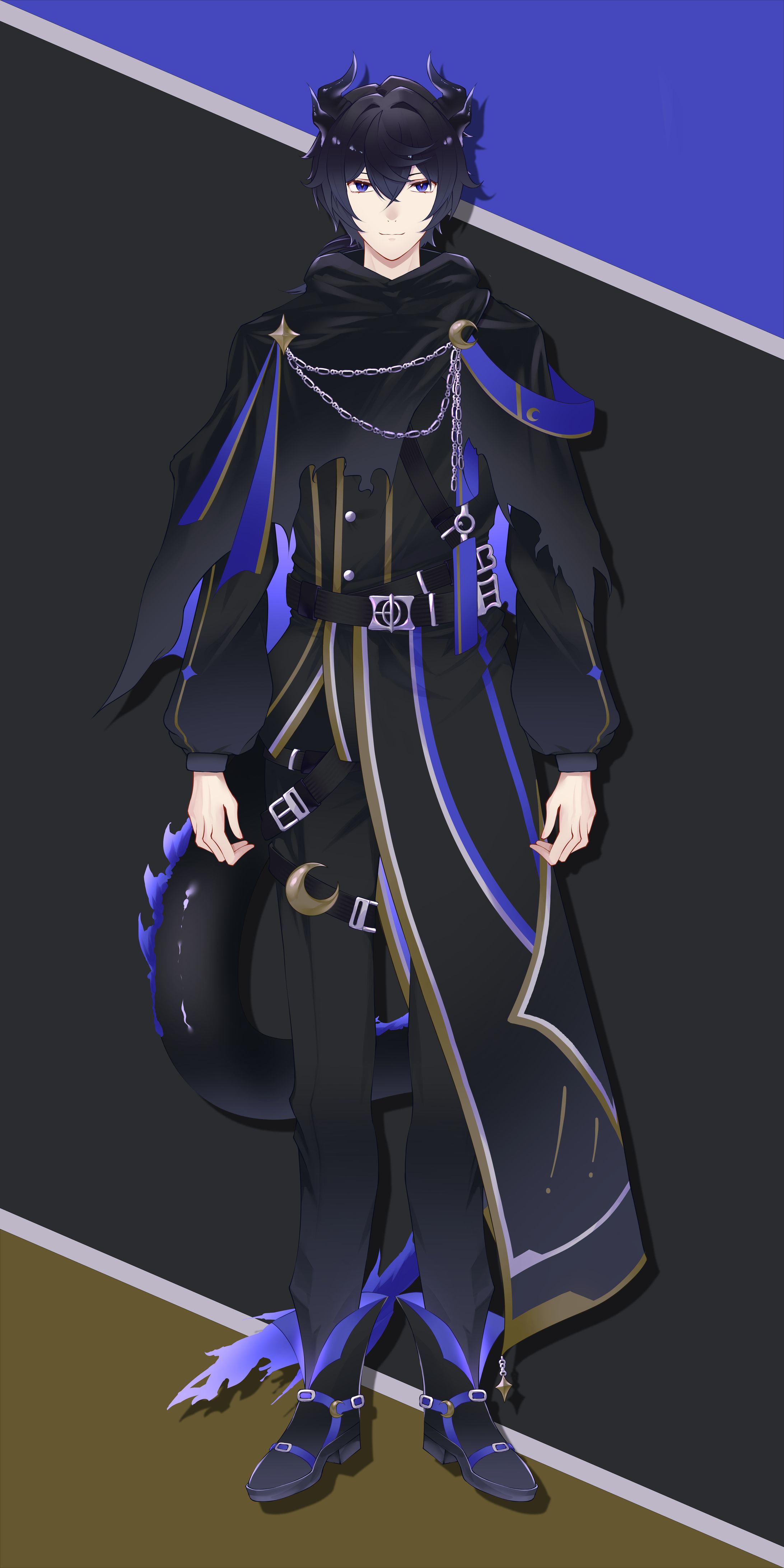 【Vtuberモデル】龍蒼ベロア-1