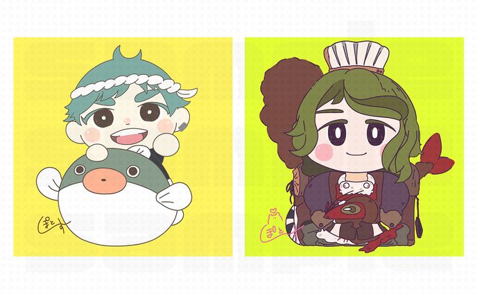 ライバーさんイラスト