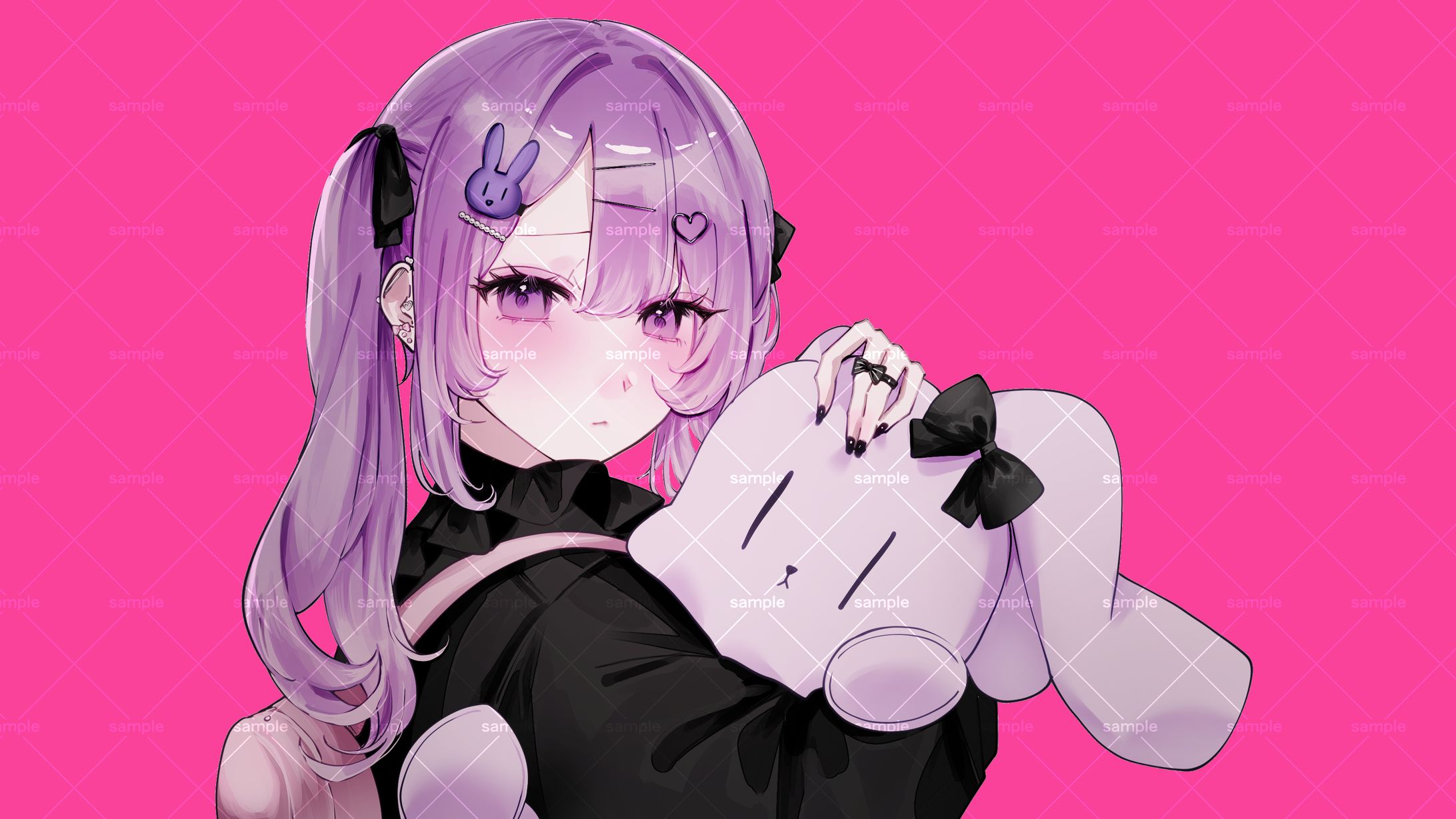 李(sumomo)様 歌ってみた用イラスト(2025.12)-1