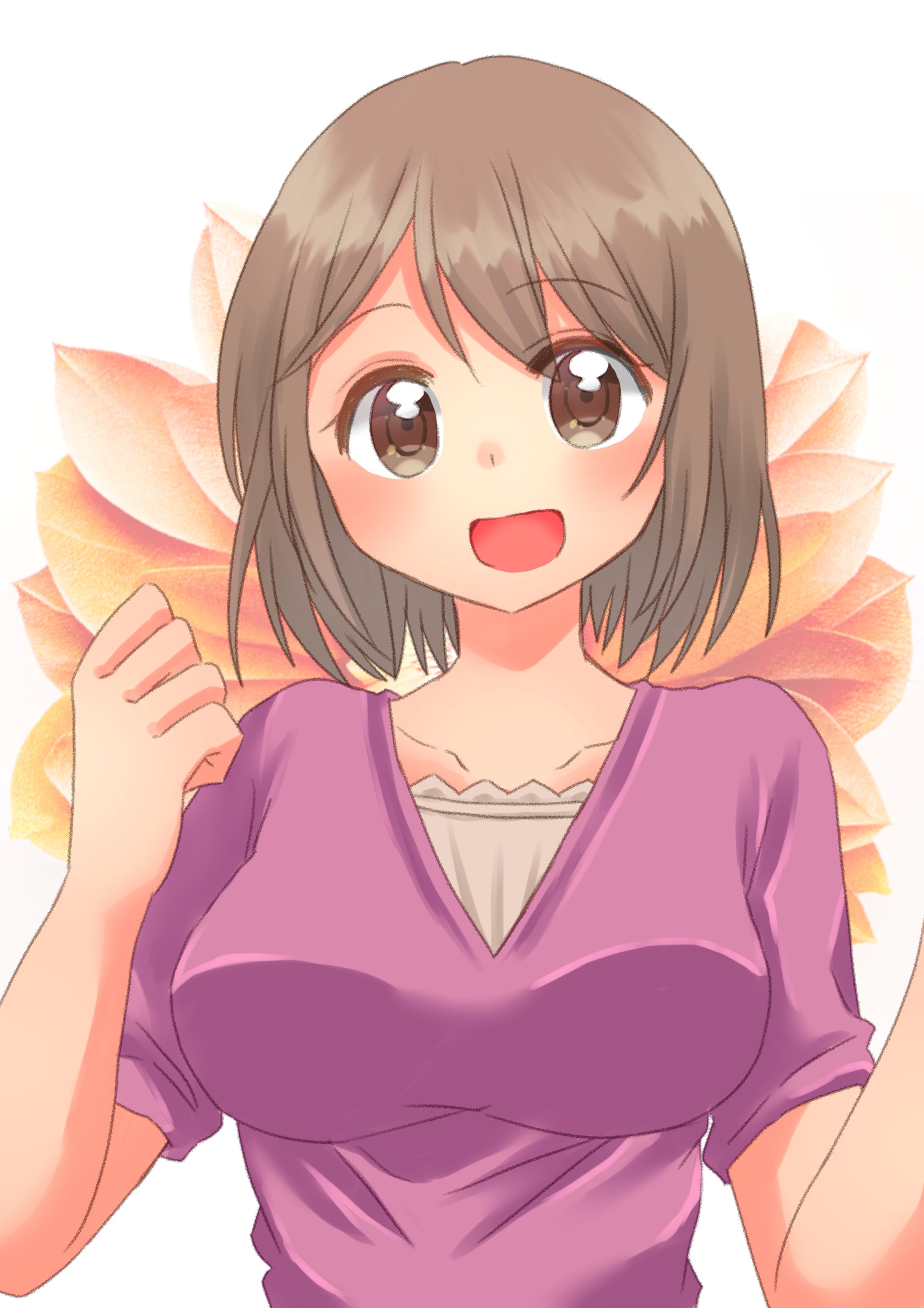 元気な少女-1