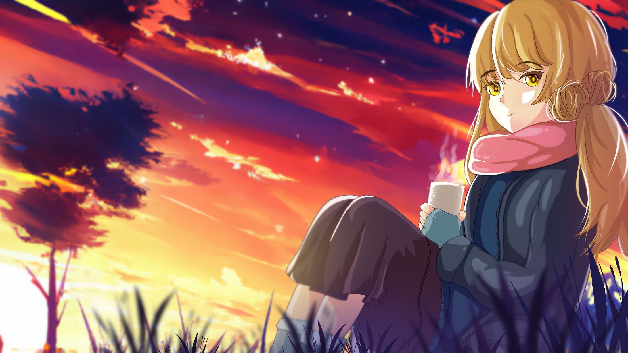 【Anime Style】Dawn Chill Girl-1