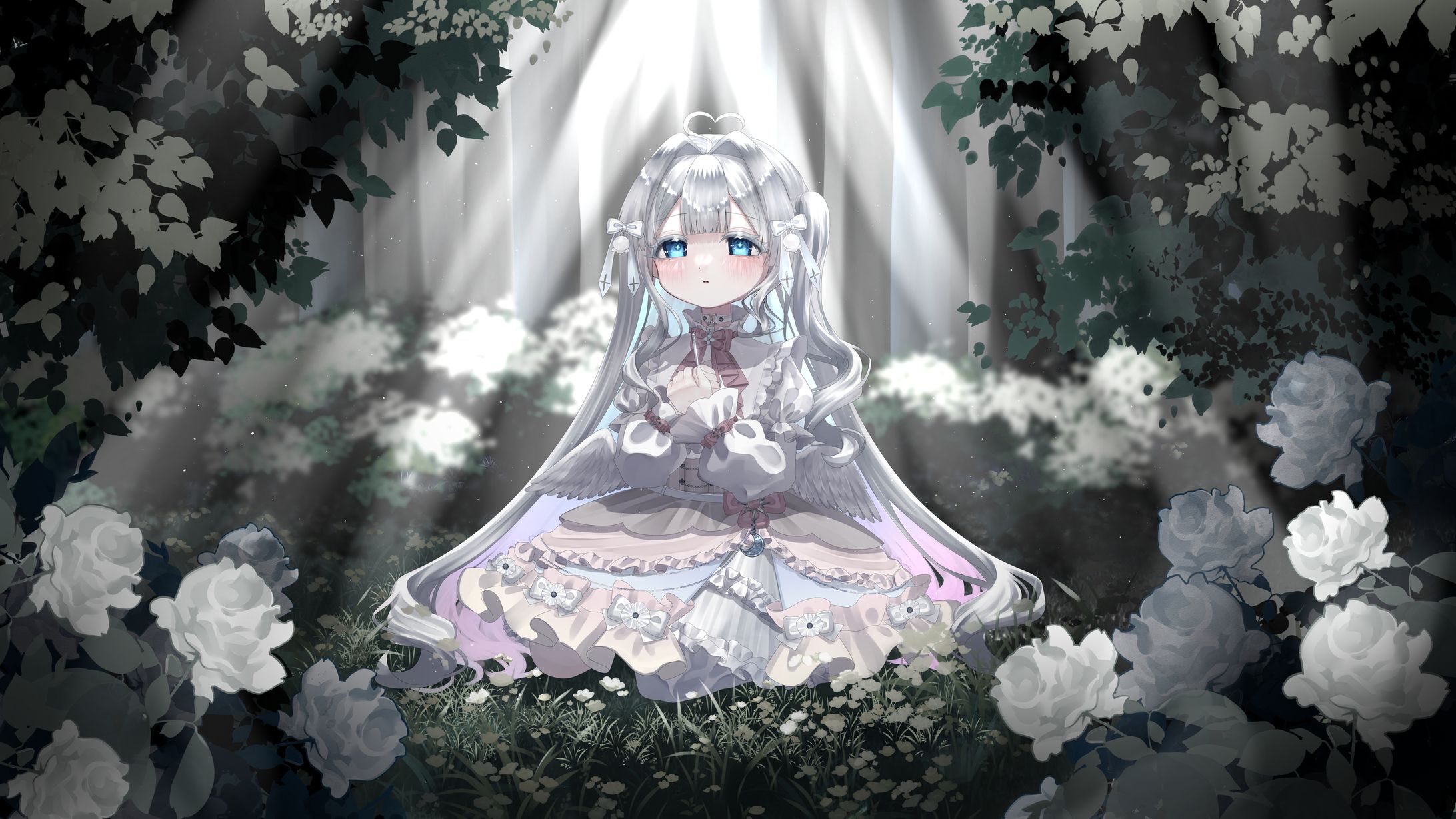 眠鈴 冬花｜１枚絵-1