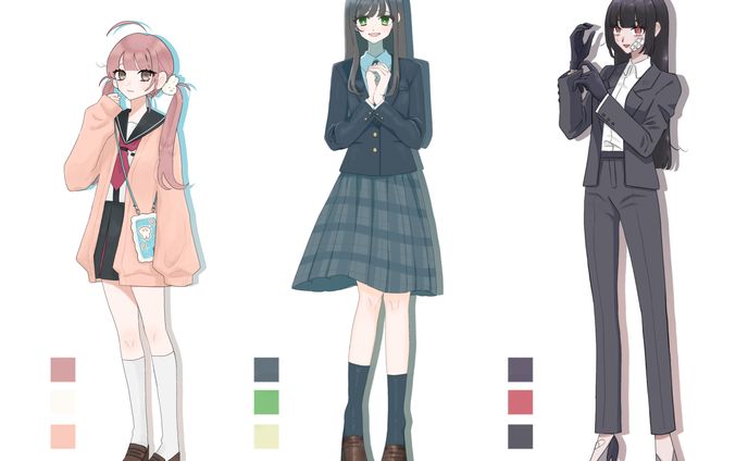 【立ち絵】女の子