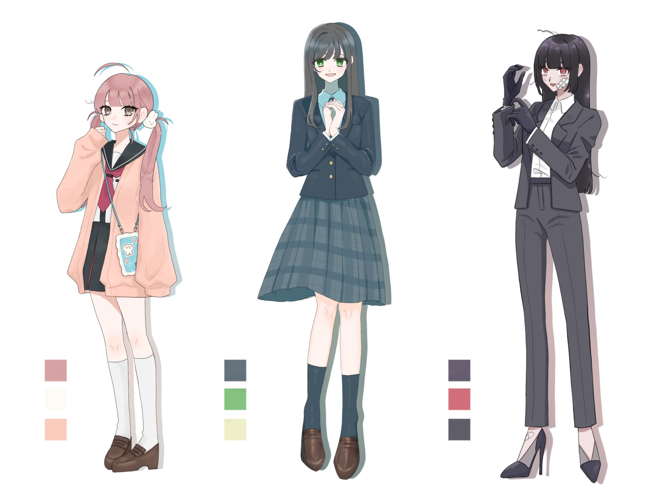 【立ち絵】女の子-1
