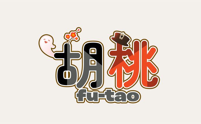 ゲームキャライメージロゴ　illustrator