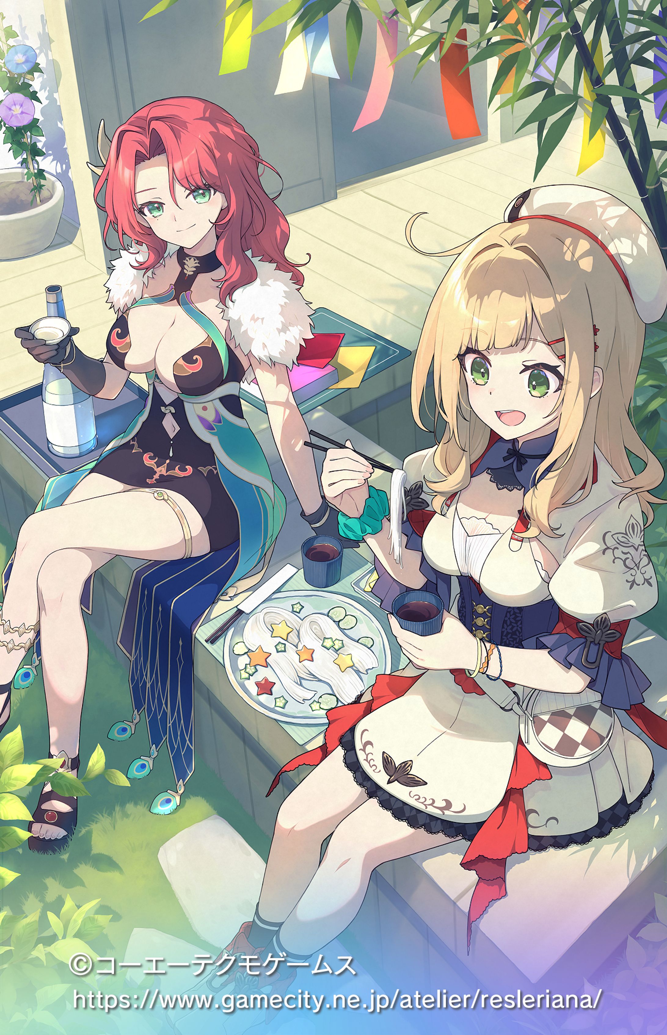 『レスレリアーナのアトリエ』SNS掲載イラスト-1