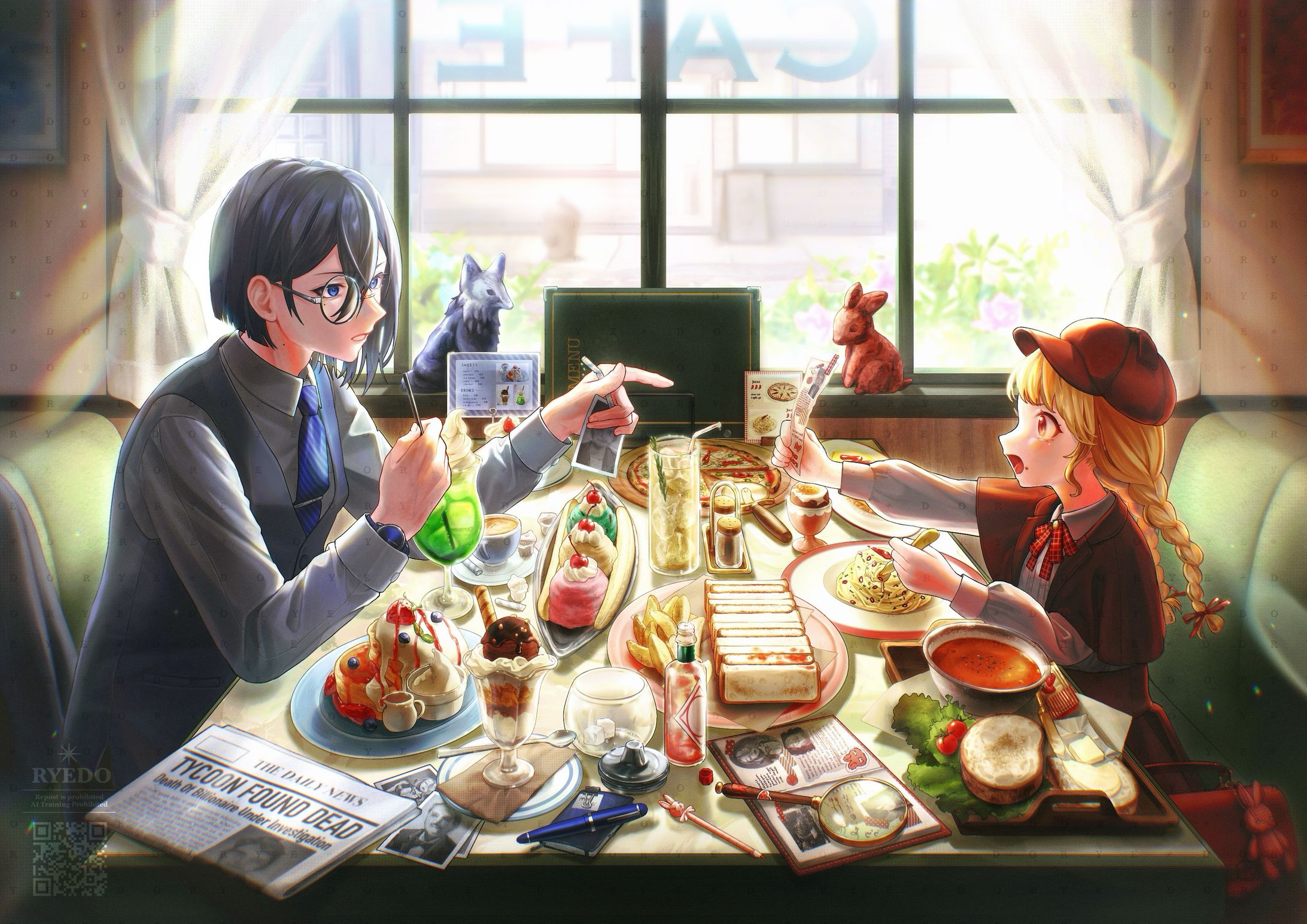 昼下がりの推理対決-1