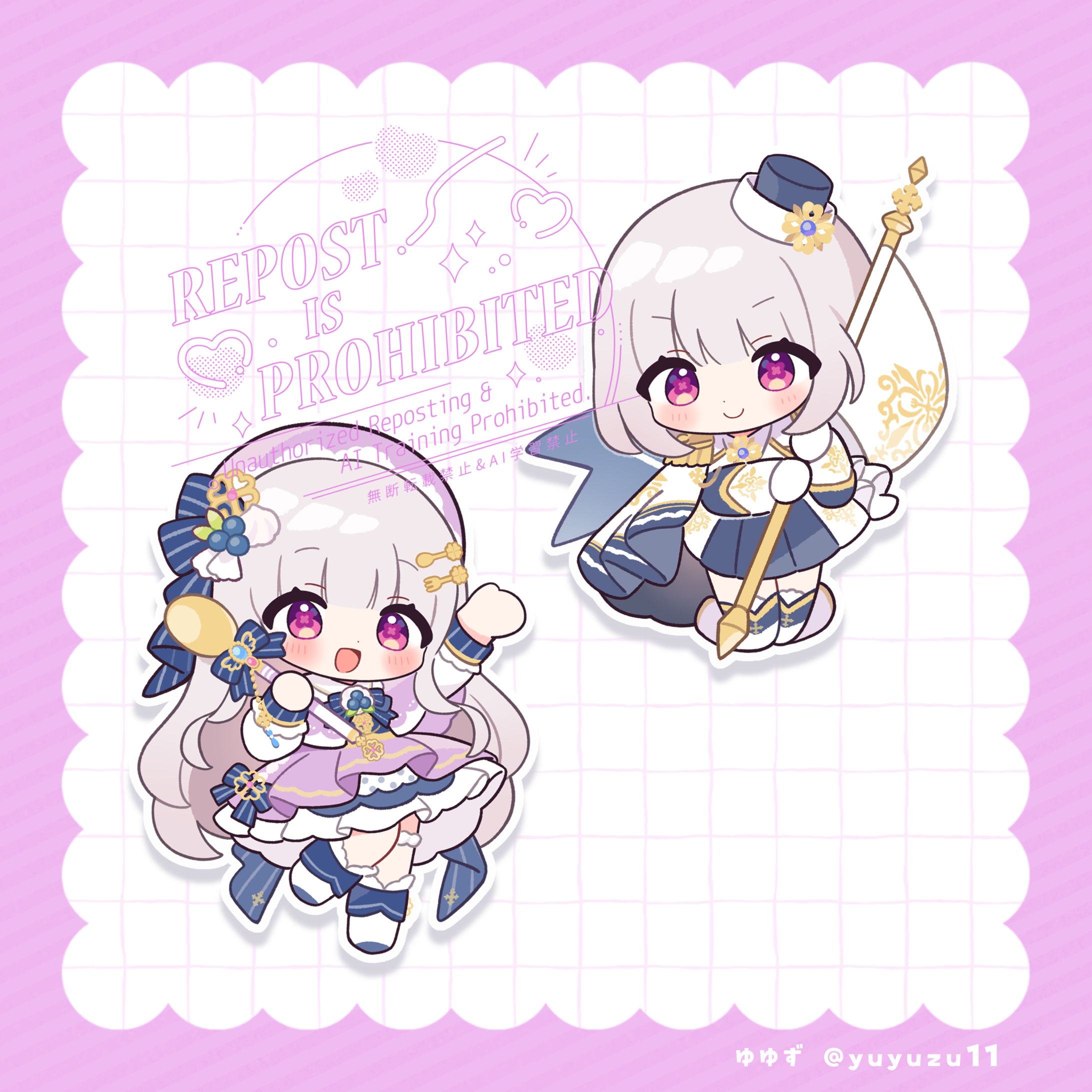 天草フラン様/グッズイラスト-1