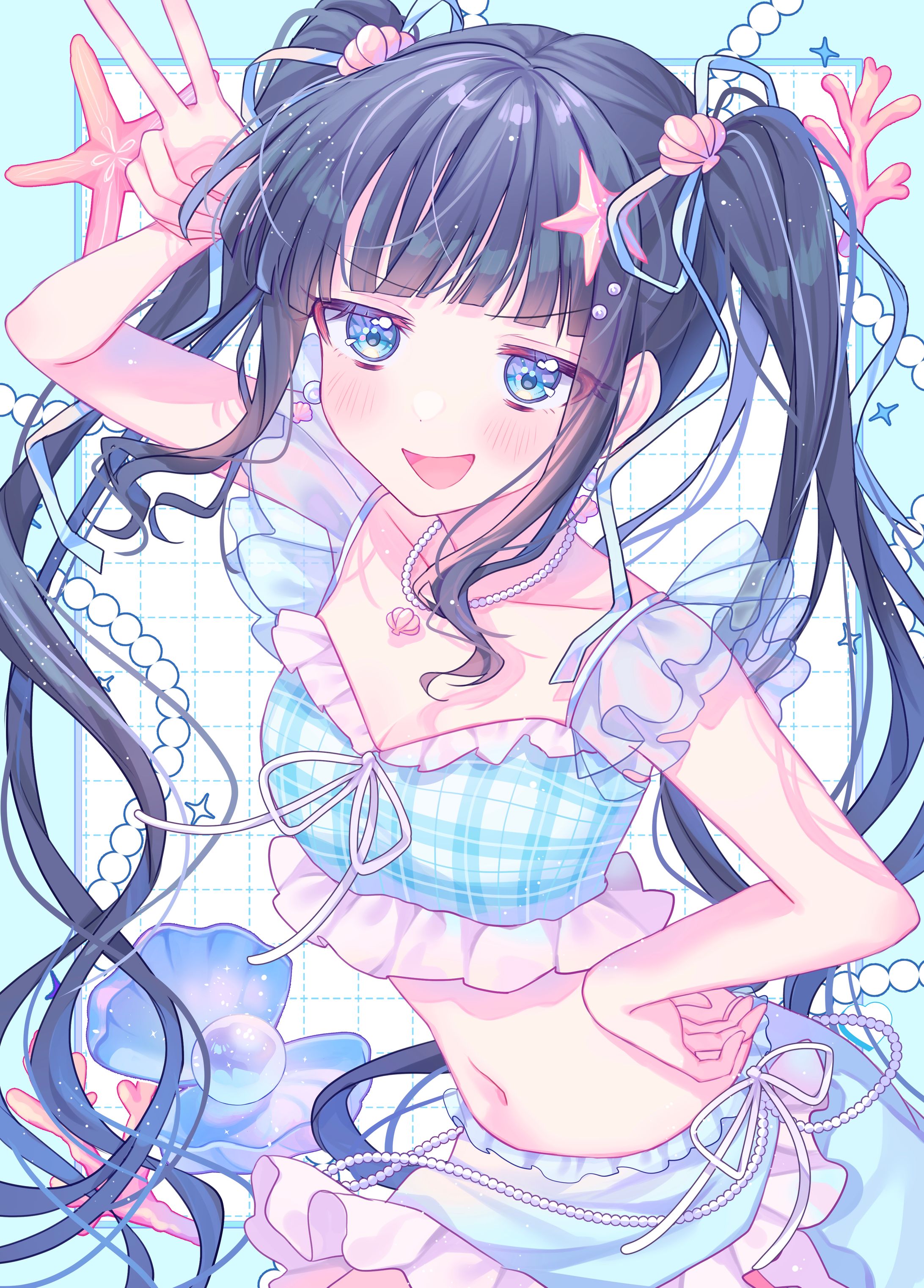 碧兎れど様　グッズイラスト-1