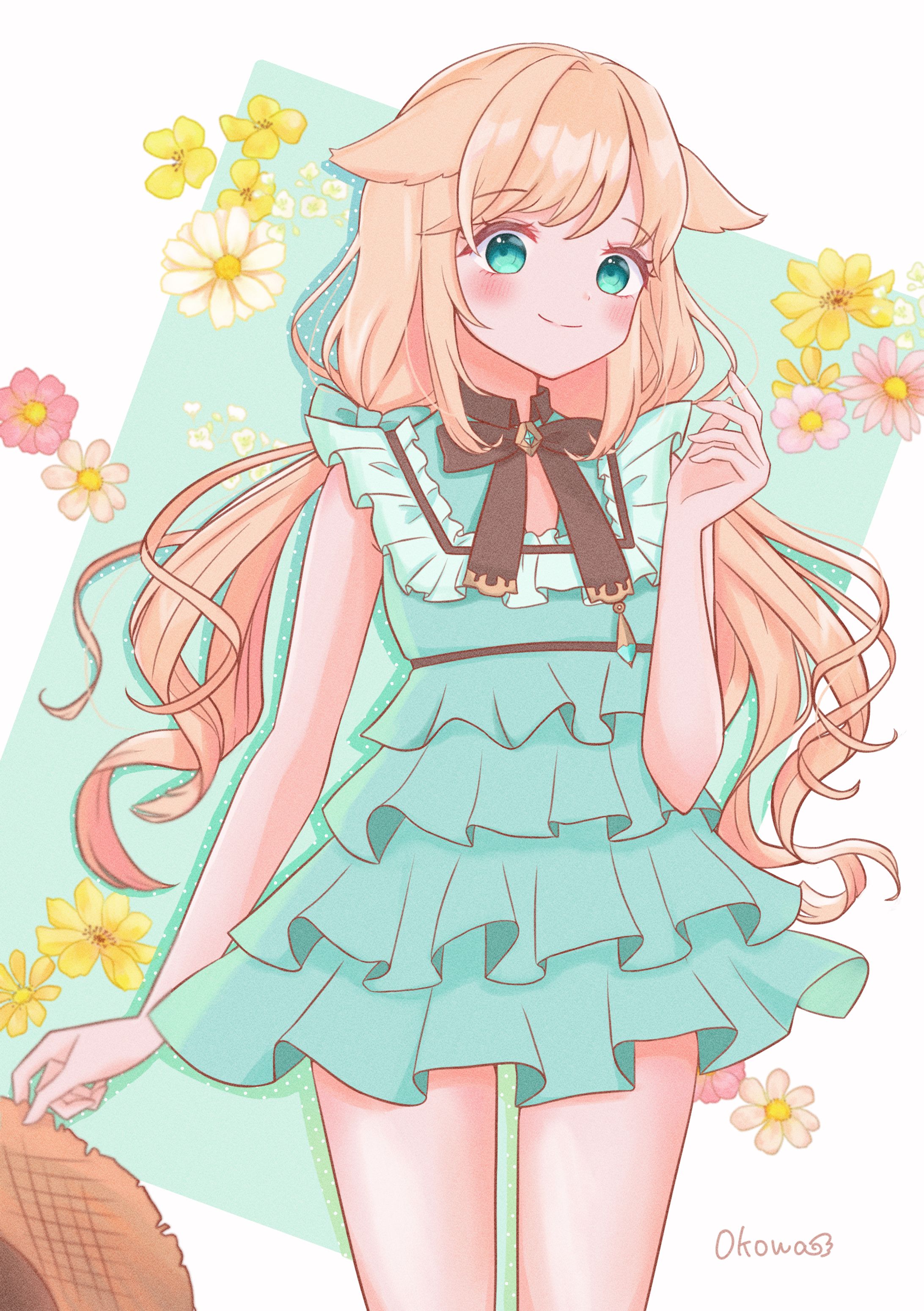 クウェインチュレル・ラッフルドレスミコッテ-1