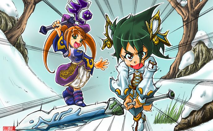 キャラクターイラストサンプル（男の子・男メイン）