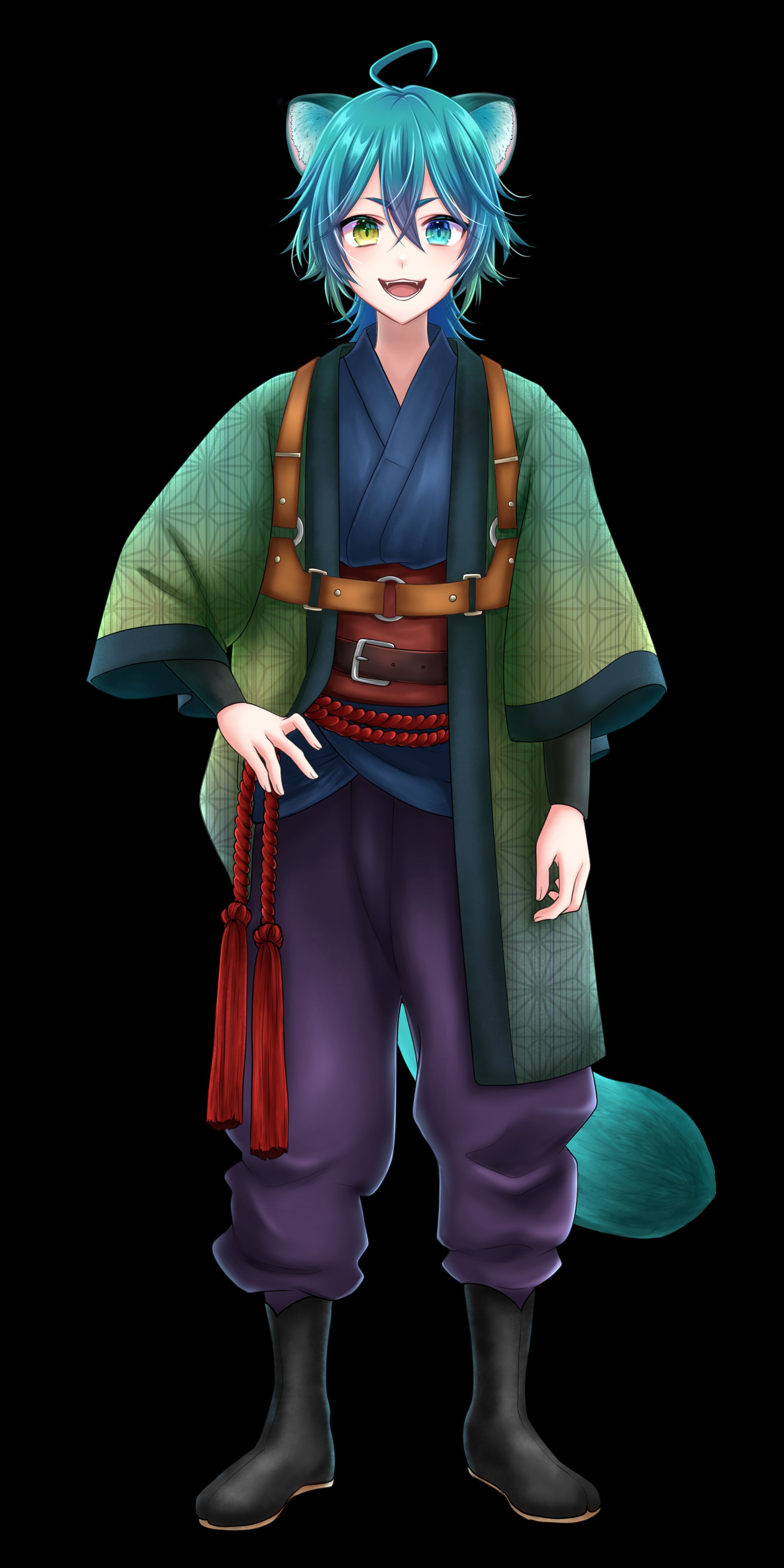 猫狸色人様　立ち絵＆SD＆ロゴ-1