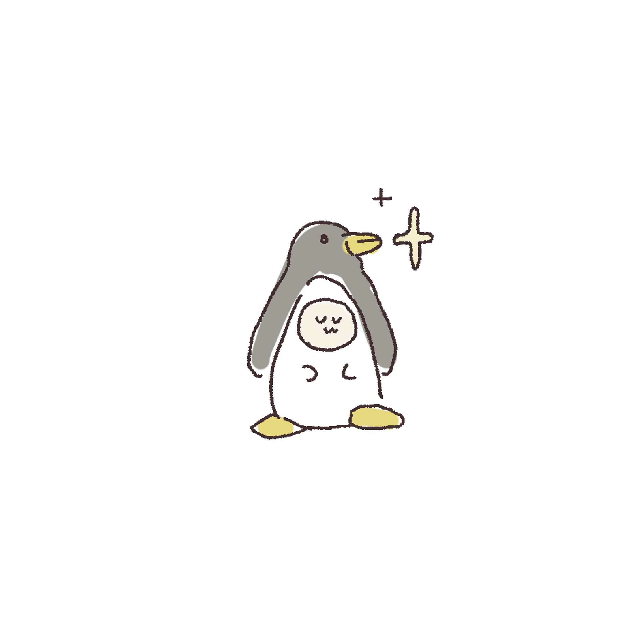 【絵日記】世界ペンギンの日-1
