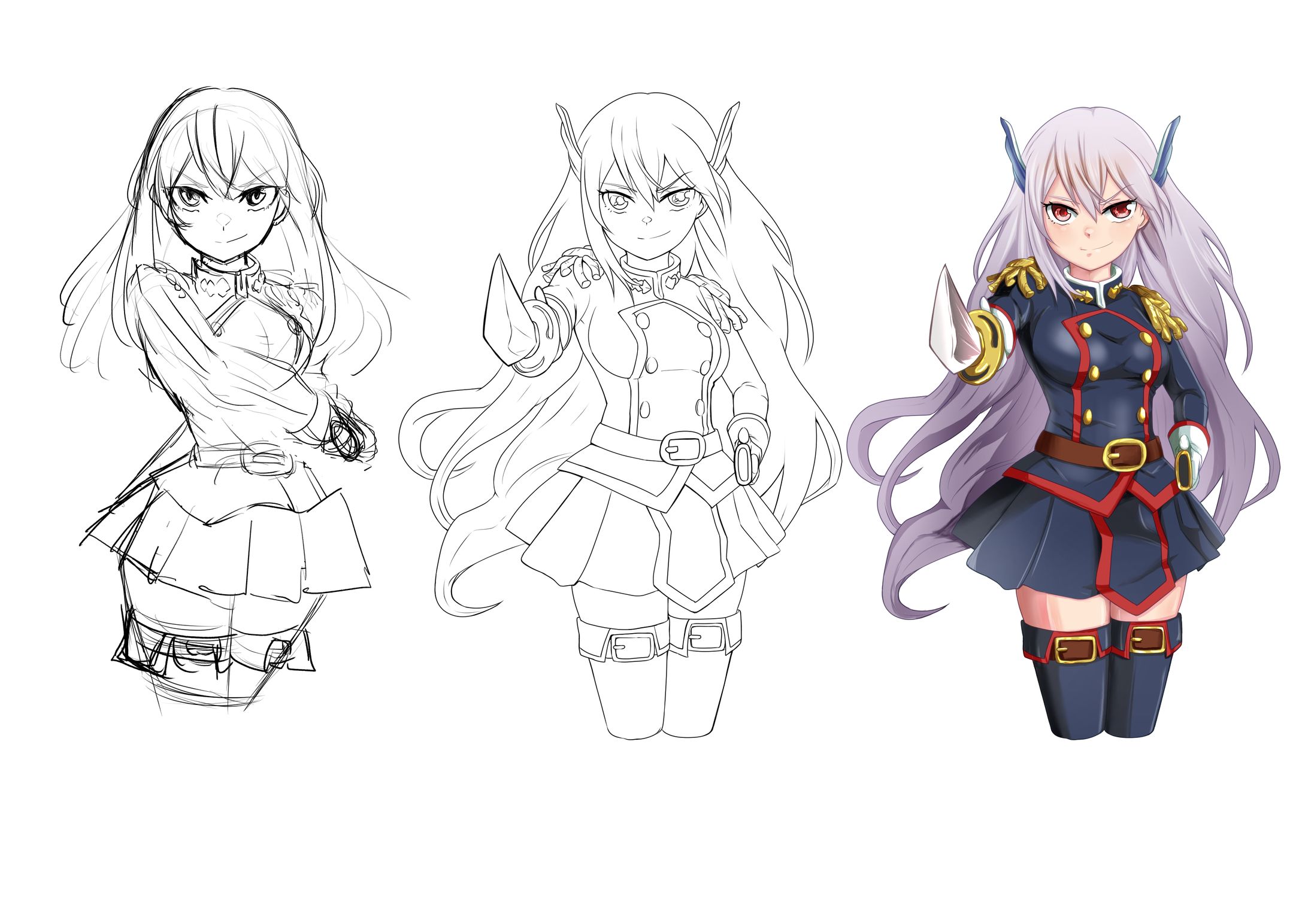 2次創作-魔都精兵のスレイブより羽前京香-1