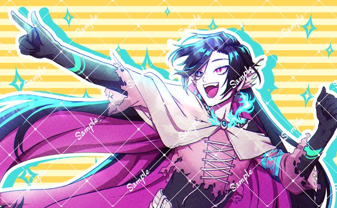 歌ってみた動画イラスト(終焉ラスト様)