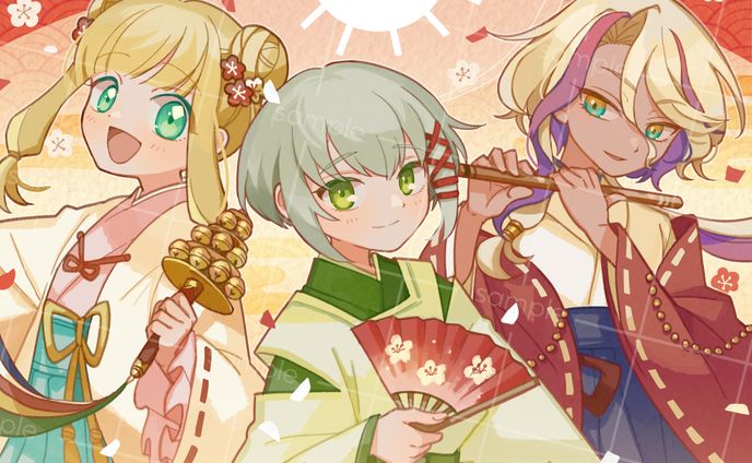 サムネイル、カットイラスト