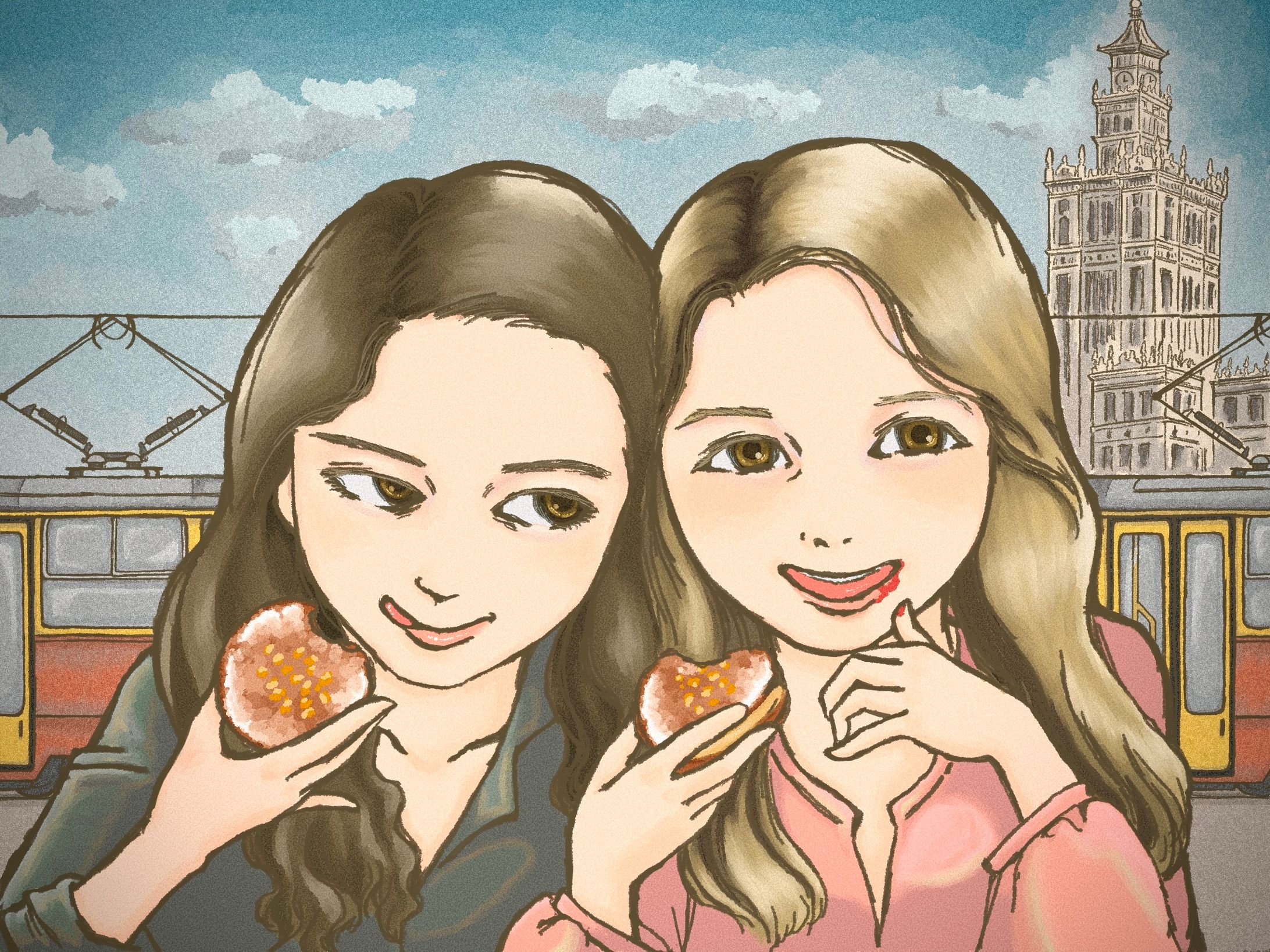 重めの絵柄で人物や動物-1