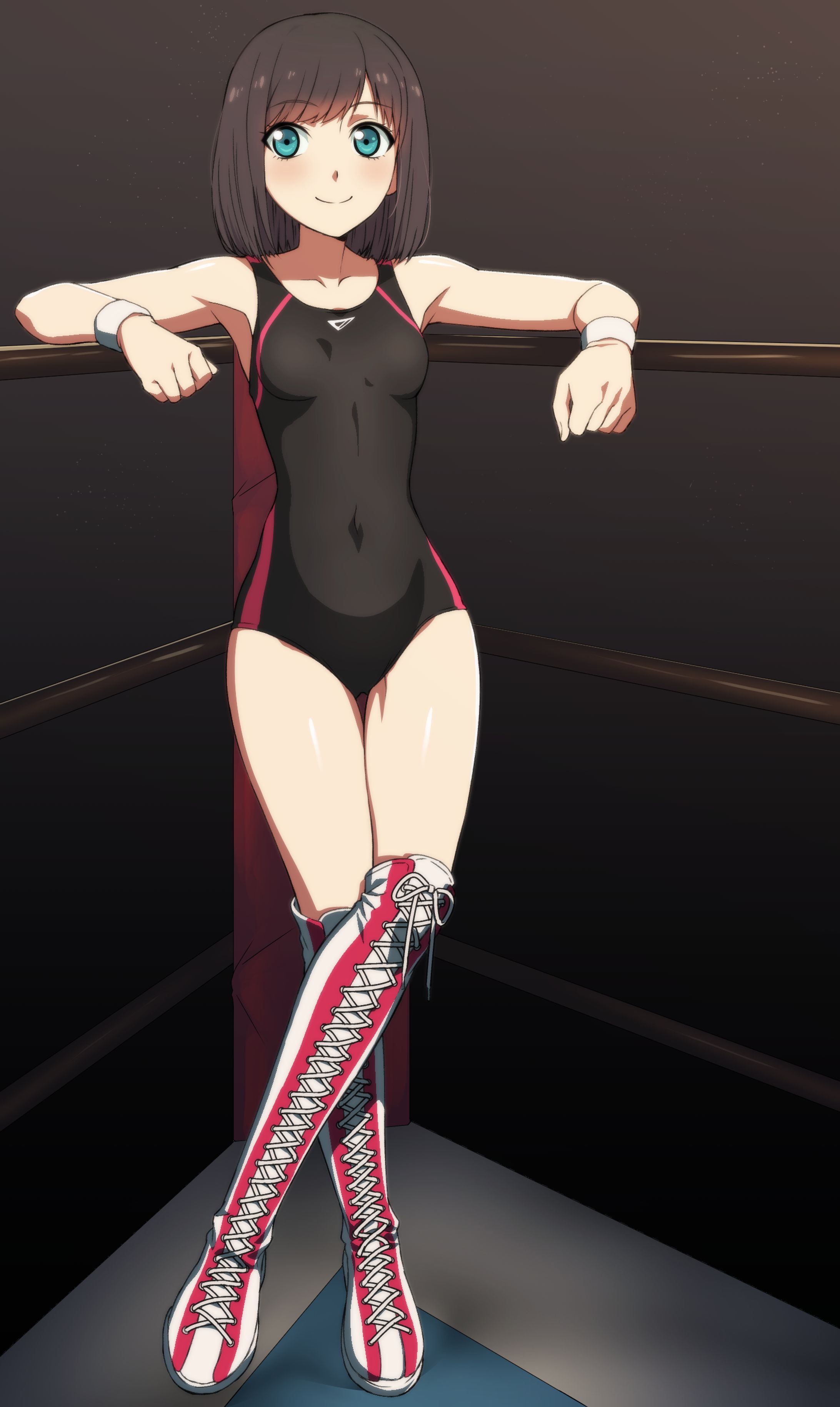 プロレスオリキャラちゃん-1