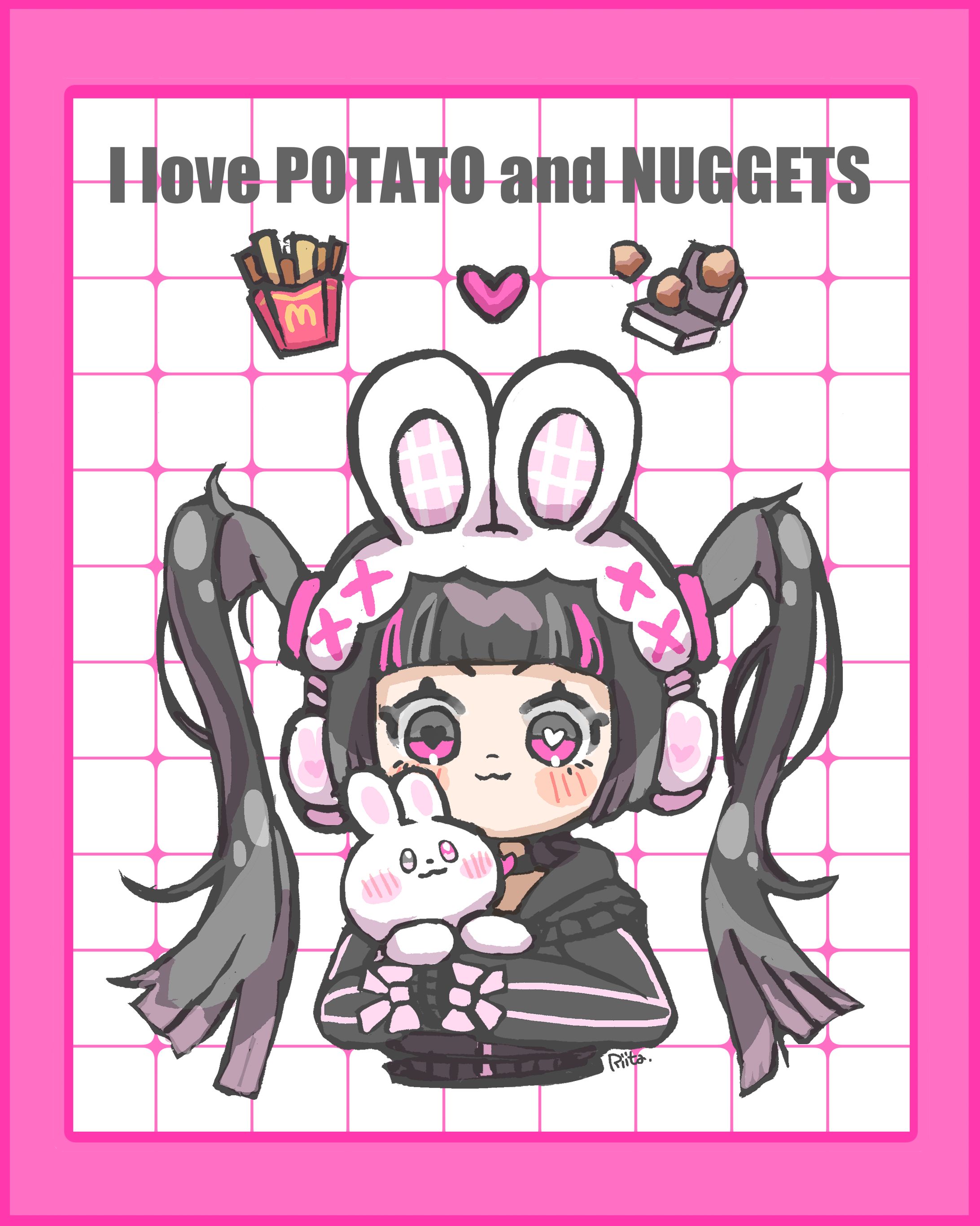 "名前はまだないけどポテナゲが大好きな女の子"-1