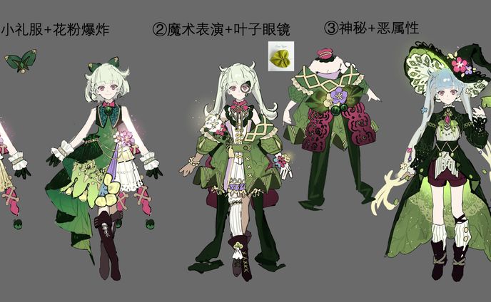 魔幻假面喵 服装设计