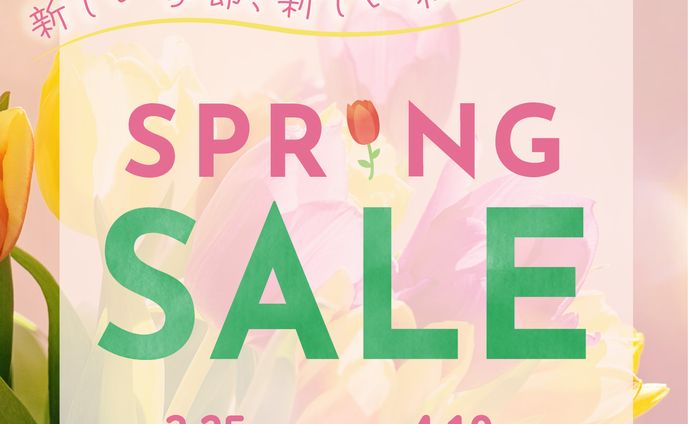 【バナー】spring sale