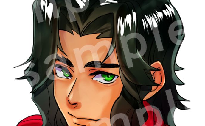 イラスト、マンガ、イラスト担当