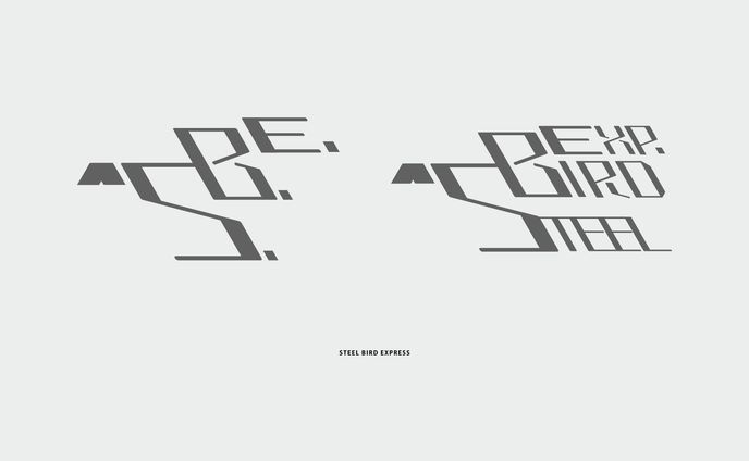STEEL BIRD EXPRESS ロゴ